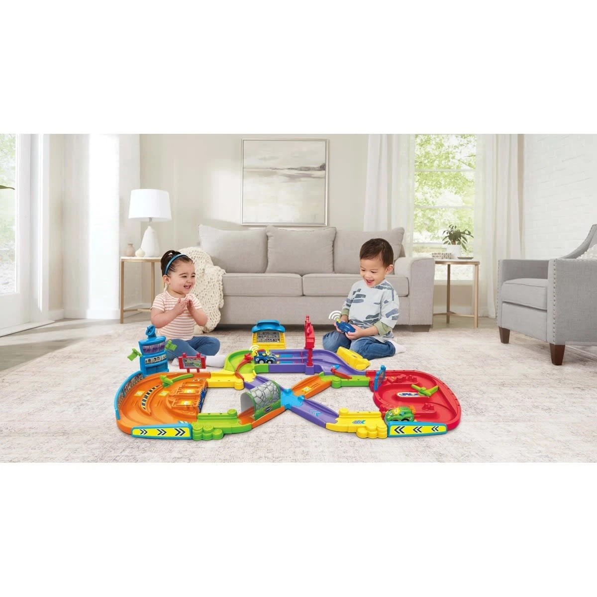 3 VTech Toot-Toot Drivers Super Circuit RC Raceway, 3 of 3