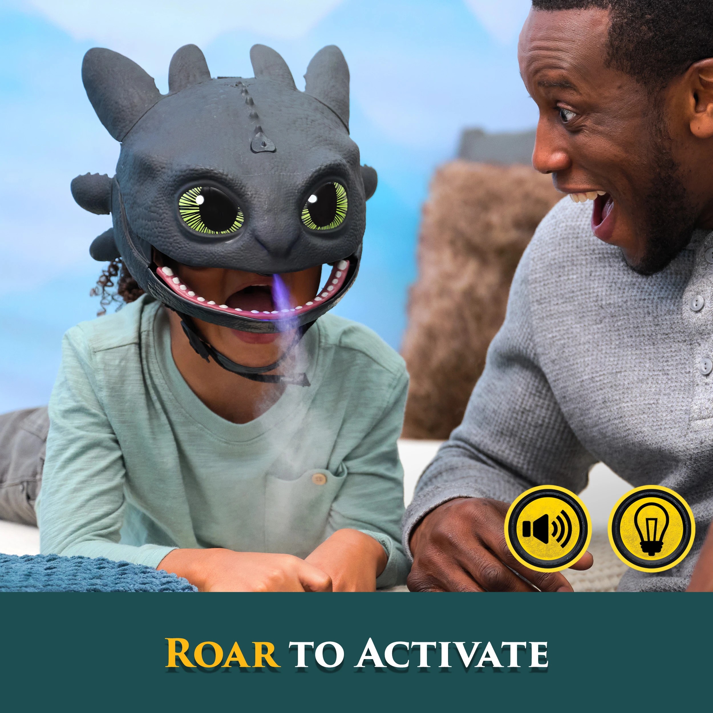 5 How To Train Your Dragon Blast and Roar Toothless Mask, 5 of 7