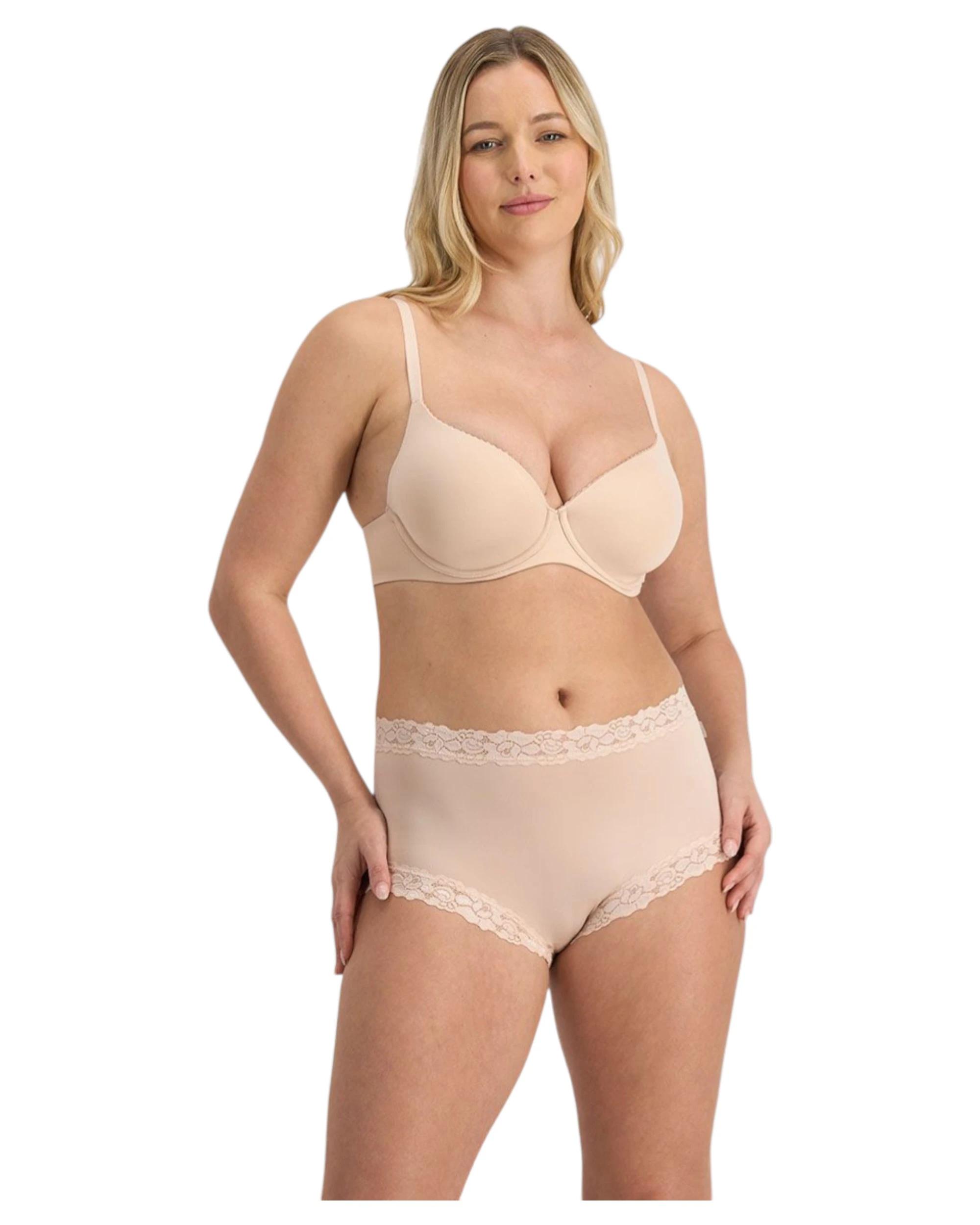 2 Jockey 6 Pack Womens Parisienne Classic Full Brief Underwear DUSK, 2 of 4