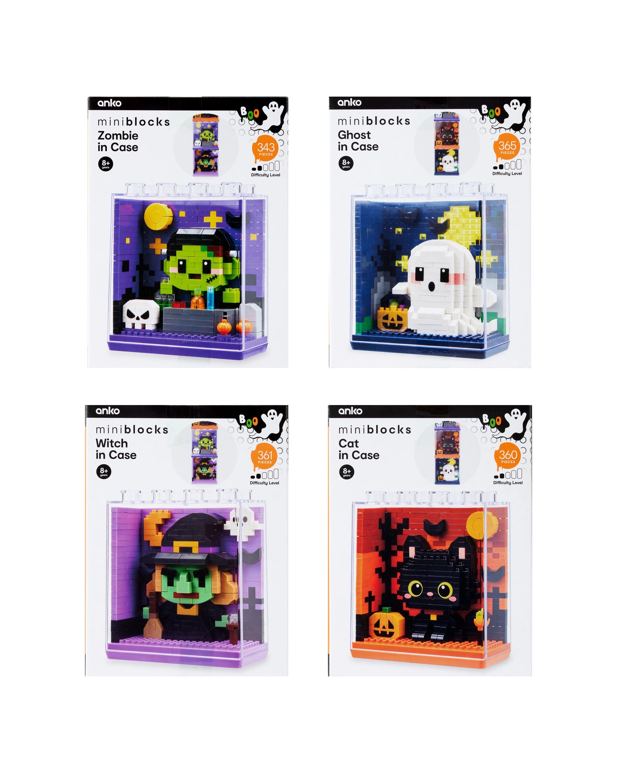 10 Mini Blocks Character in Case - Assorted, 10 of 10