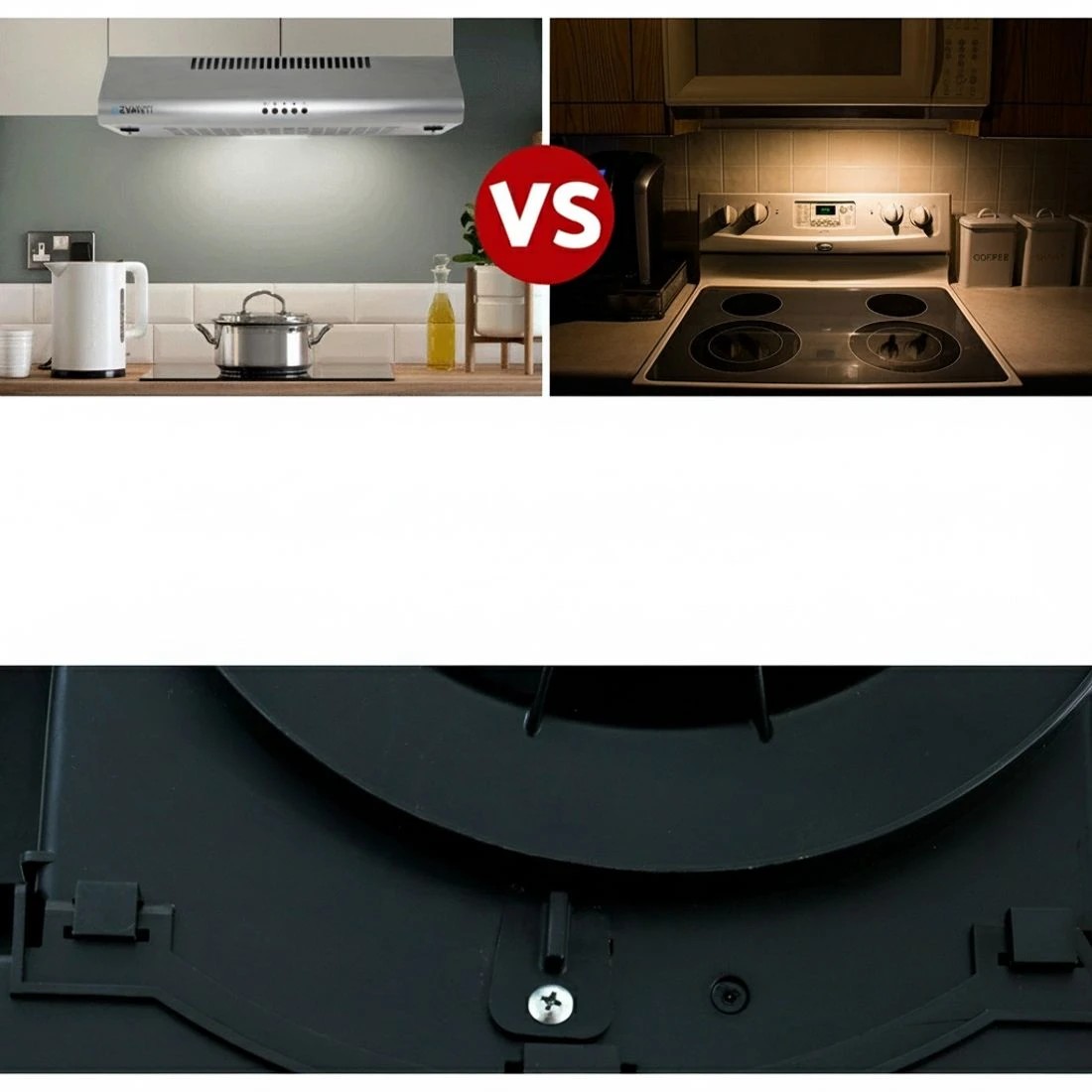 7 Devanti 600mm Range Hood 60cm Rangehood Stainless Steel - Silver, 7 of 7