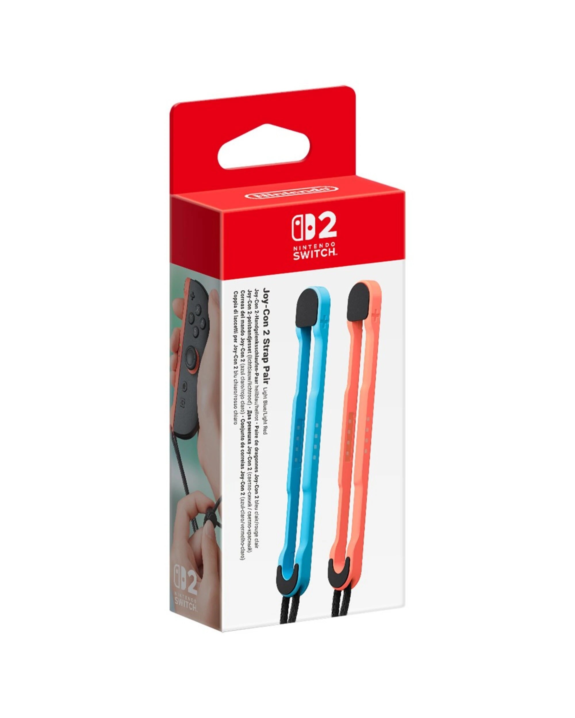 2 Nintendo Switch 2 - Joy-Con 2 Strap Pair - Blue,Red, 2 of 2
