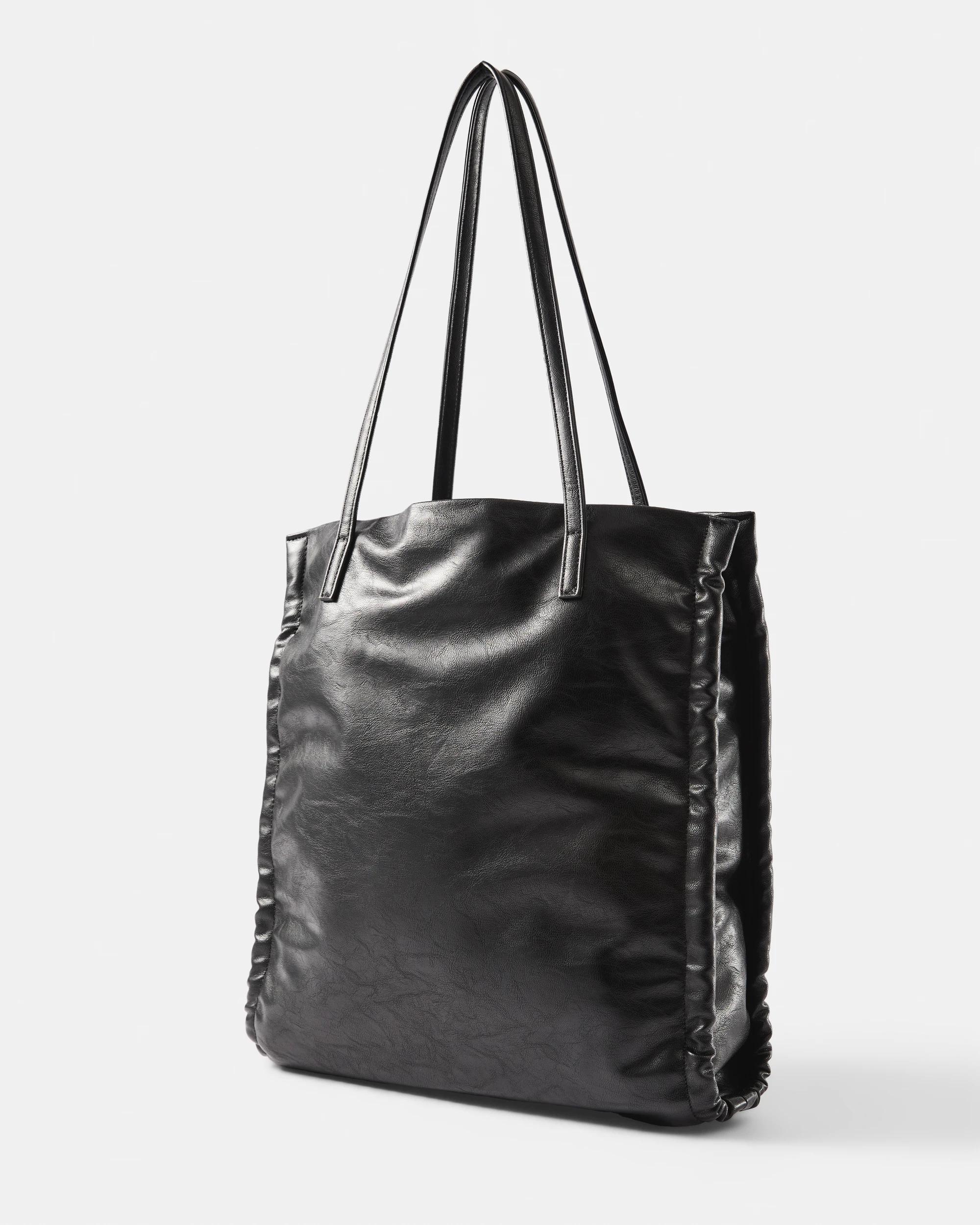2 Scrunch Tote Bag Black, 2 of 8