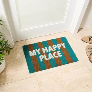 My Happy Place Door Mat