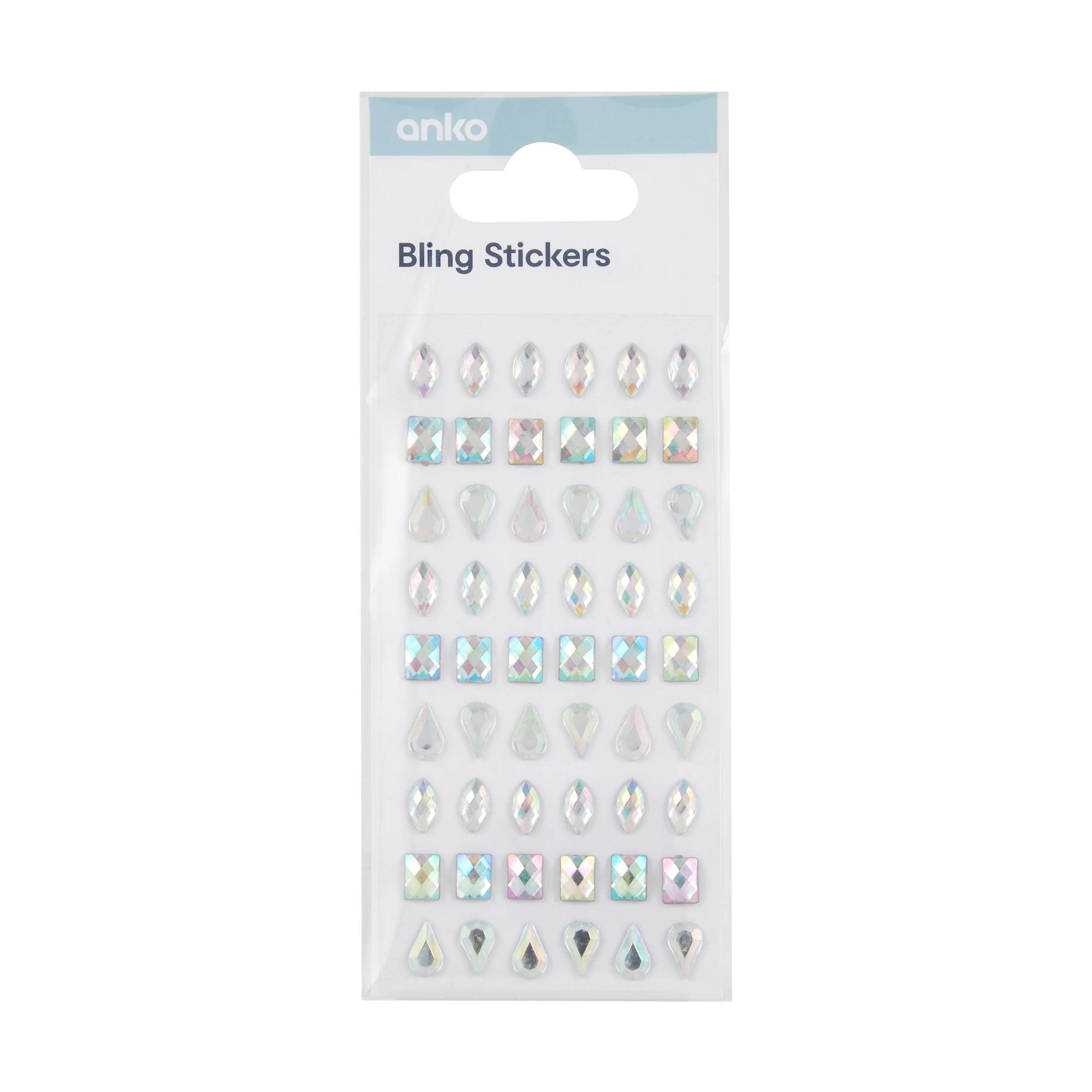 1 Bling Stickers - Teardrop, 1 of 2