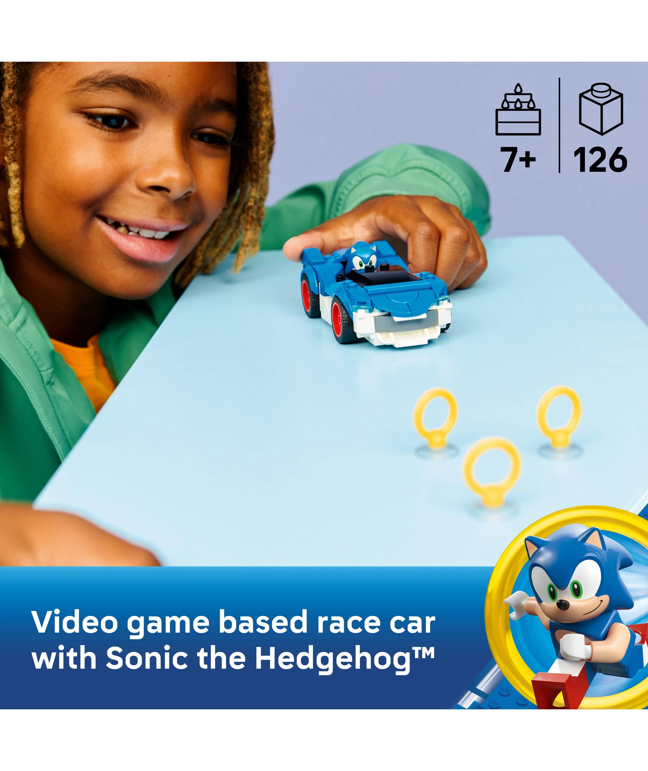 3 LEGO Sonic: Speedster Lightning 77117, 3 of 10