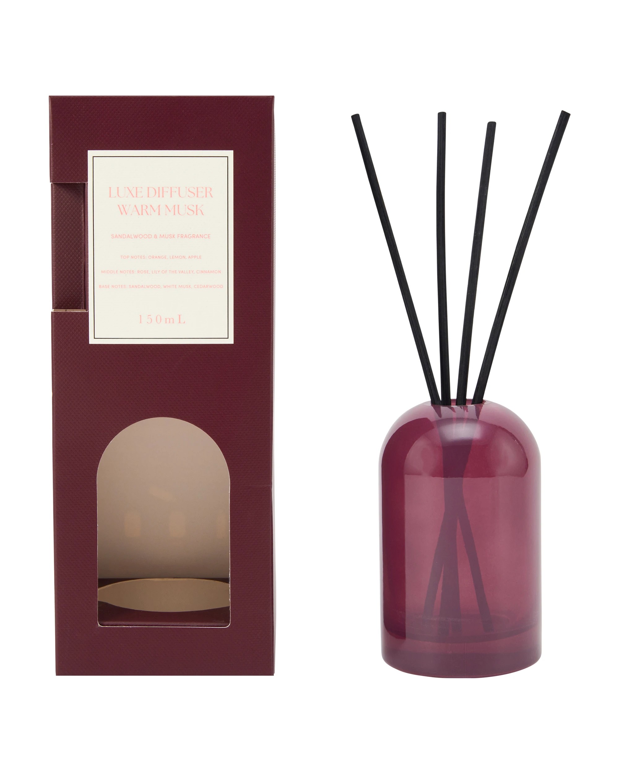 1 Warm Musk Luxe Diffuser 150ml, 1 of 6