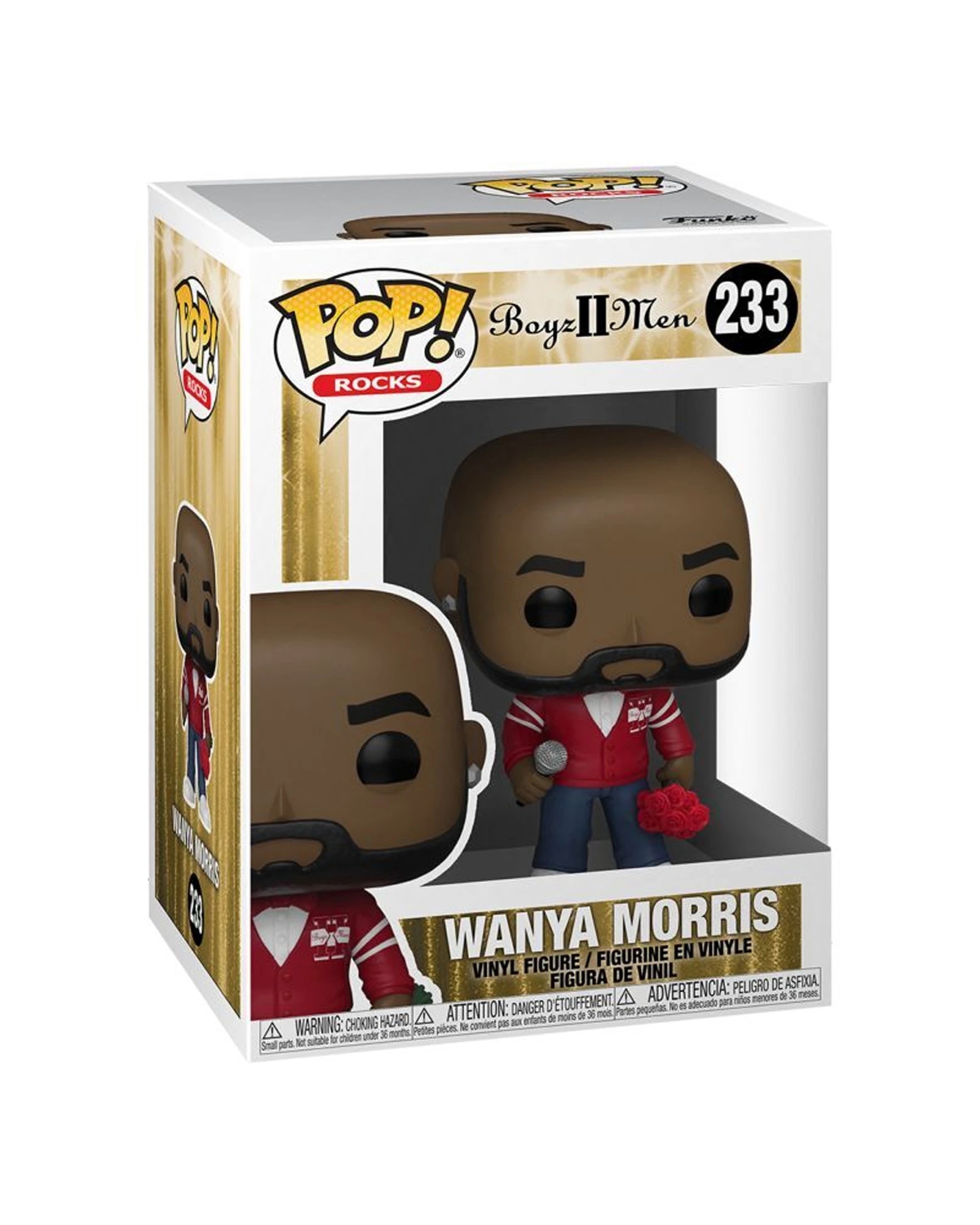 3 Pop Boyz II Men - Wanya Morris - Funko Pop Wanya Morris - 10cm Figurine - Multi, 3 of 3