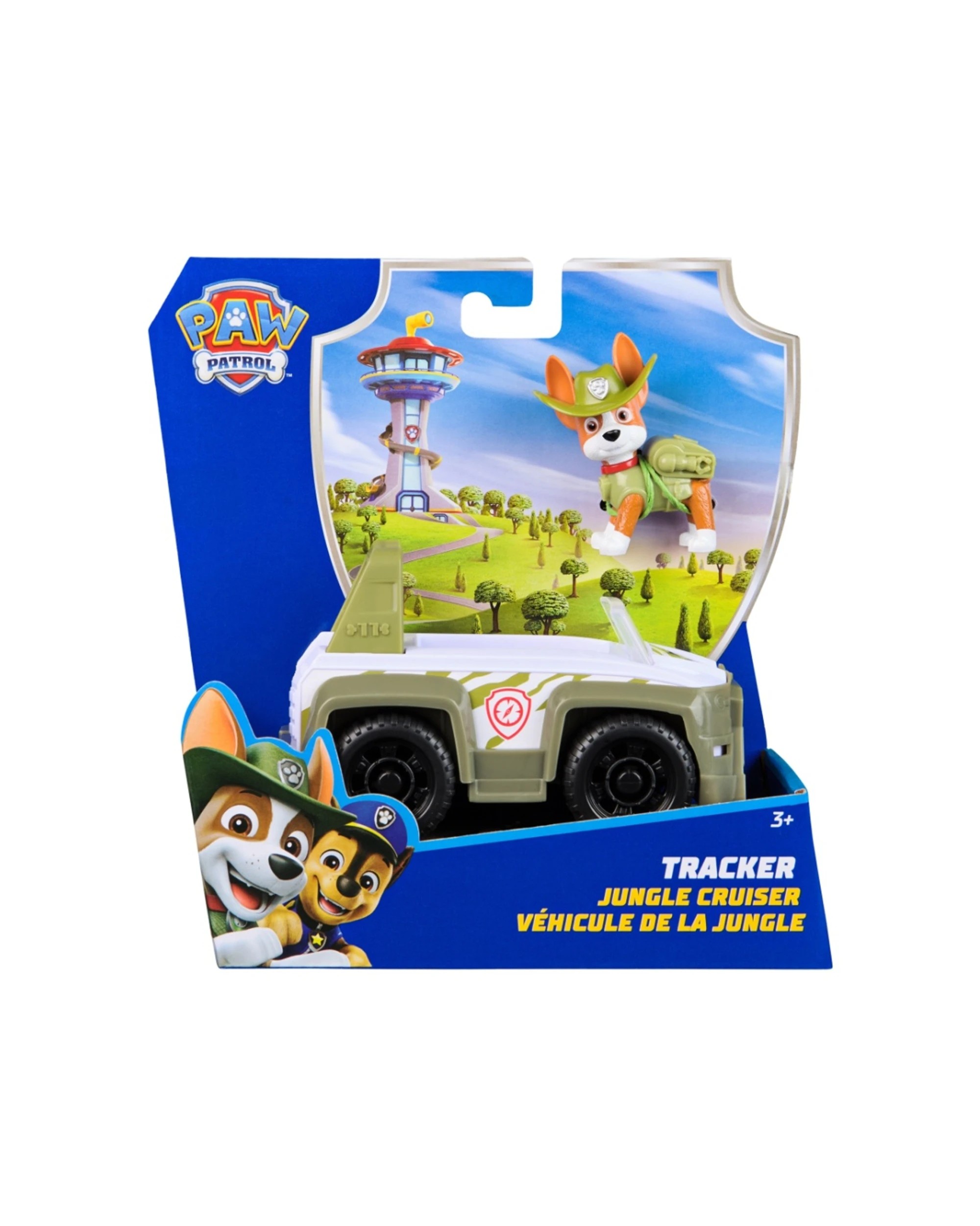 1 Paw Patrol Sustainable Basic Vehicle Jungle Cruiser Kids Play Toy - Green, 1 of 6