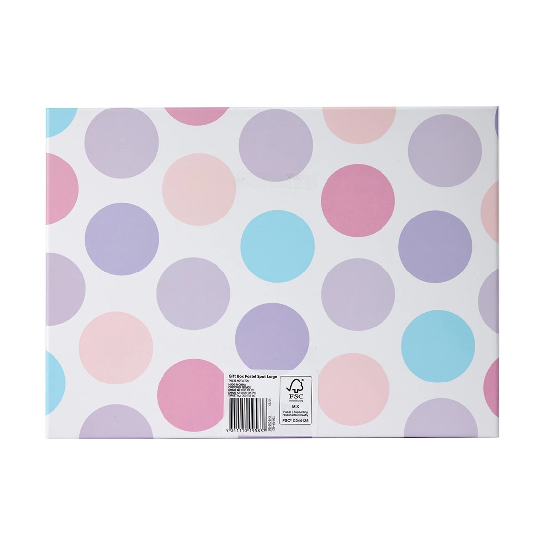 8 Pastel Spot Gift Box - Large, 8 of 8