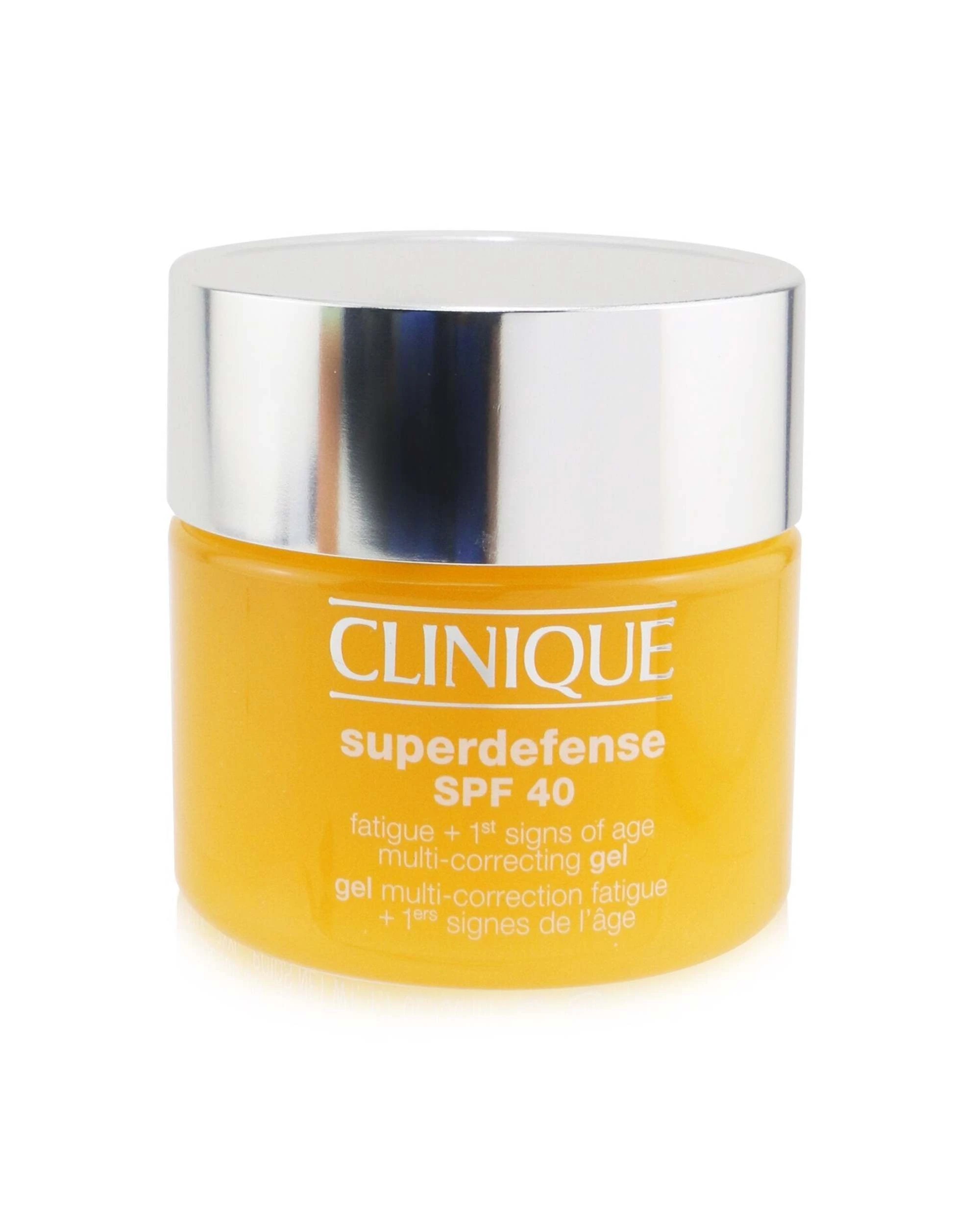 2 Clinique Superdefense SPF 40 Fatigue + 1st Signs Of Age Multi-Correcting Gel  30ml/1oz, 2 of 4