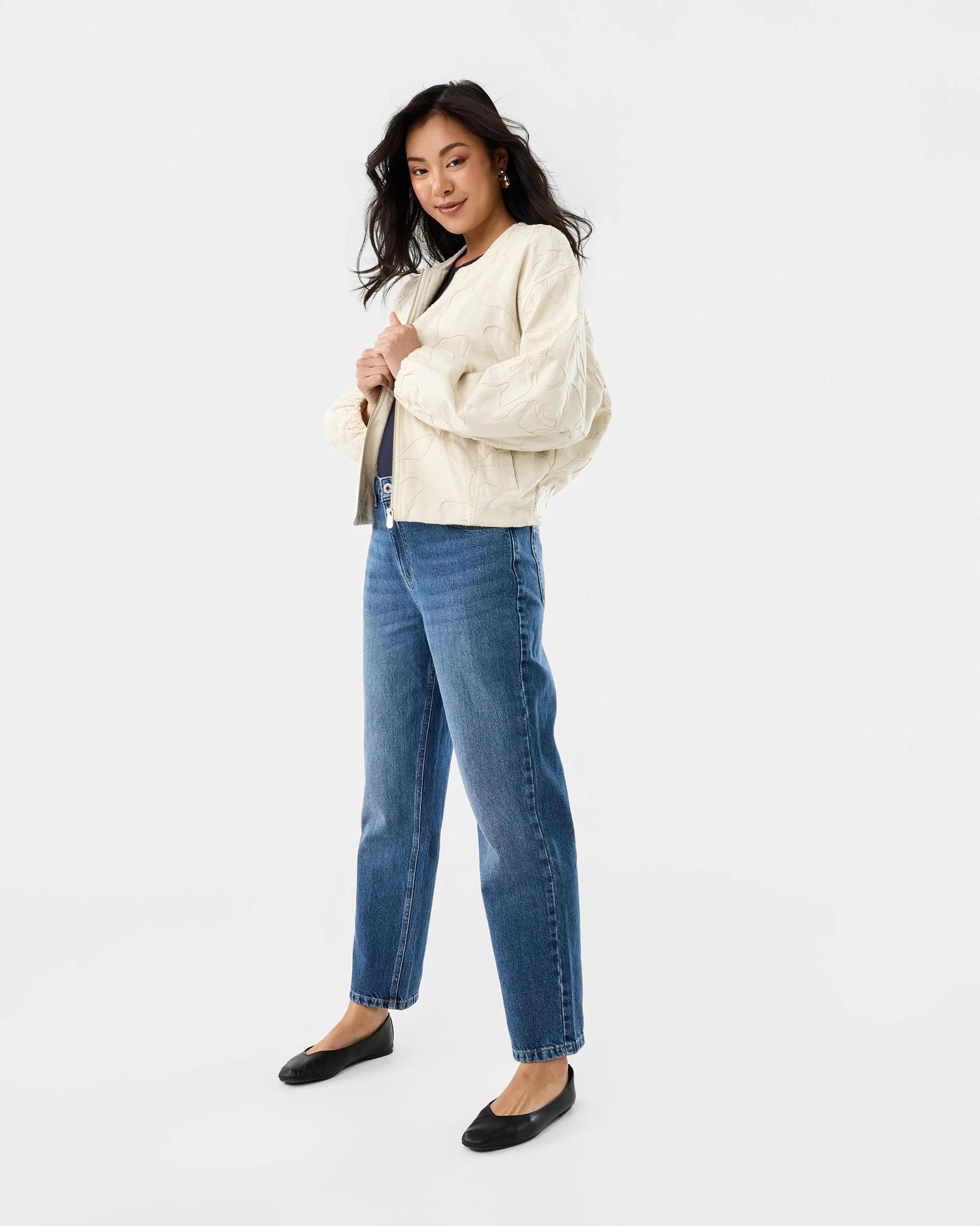 3 Straight Leg Jeans MID DENIM, 3 of 7