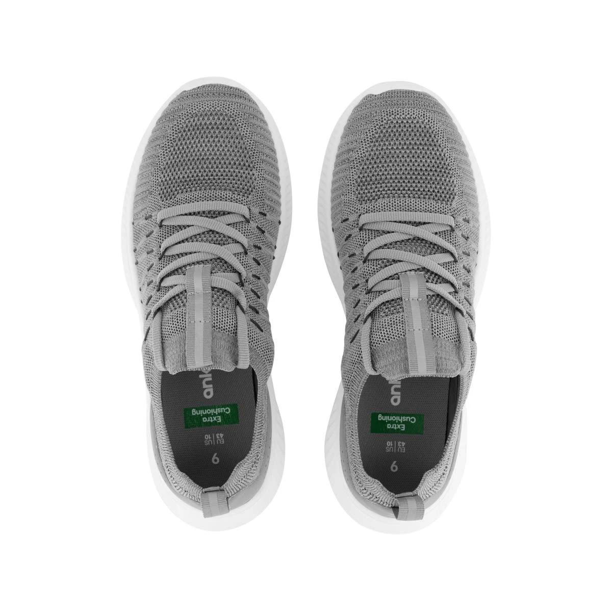2 Textured Upper Sneakers CHAR GREY, 2 of 5