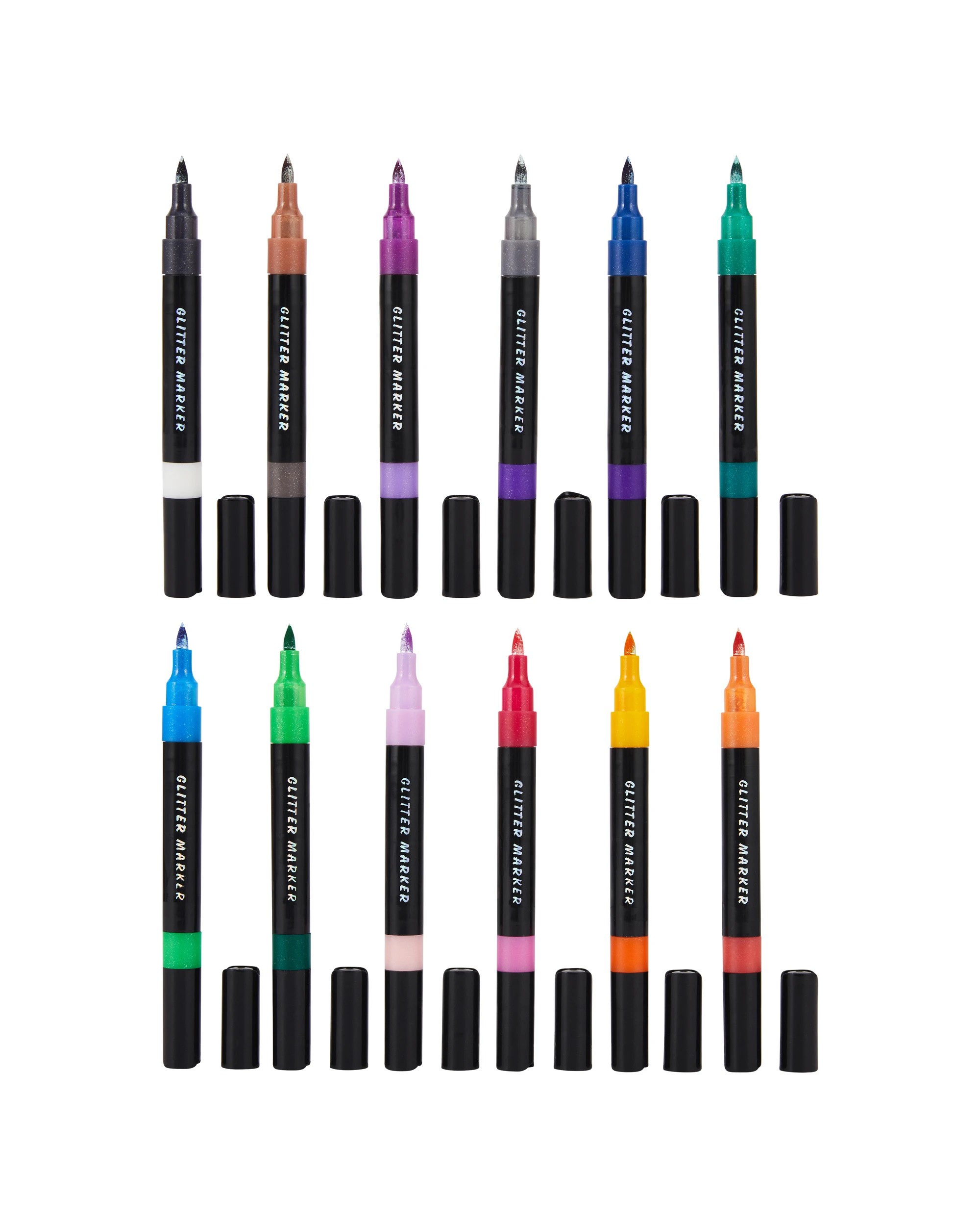 5 24 Pack Glitter Dual Tip Markers, 5 of 8