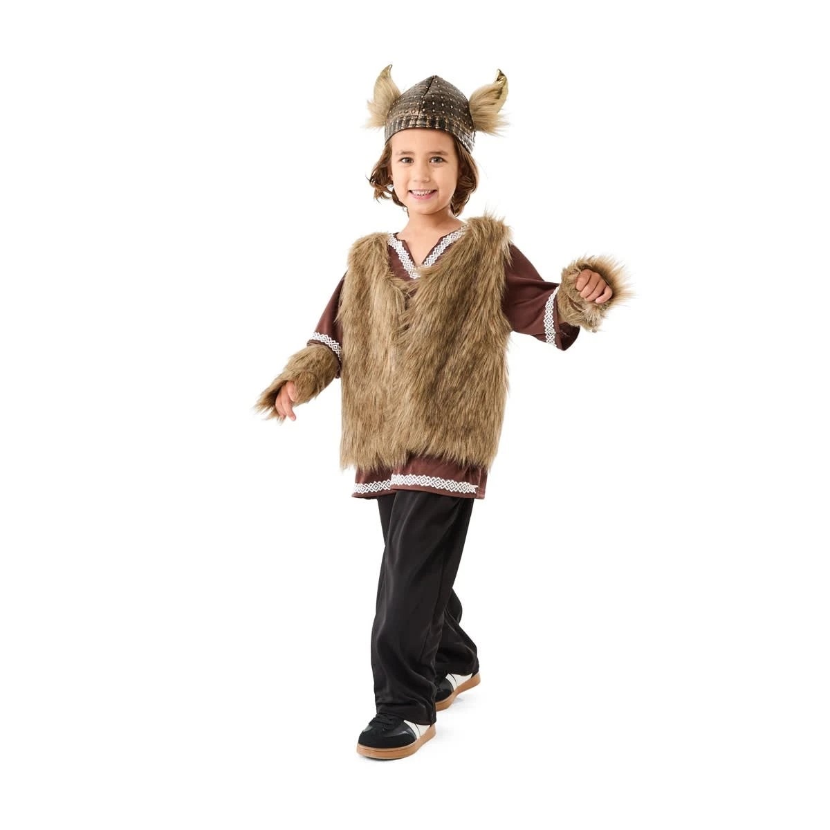 1 Viking Costume - Ages 4-6, 1 of 10