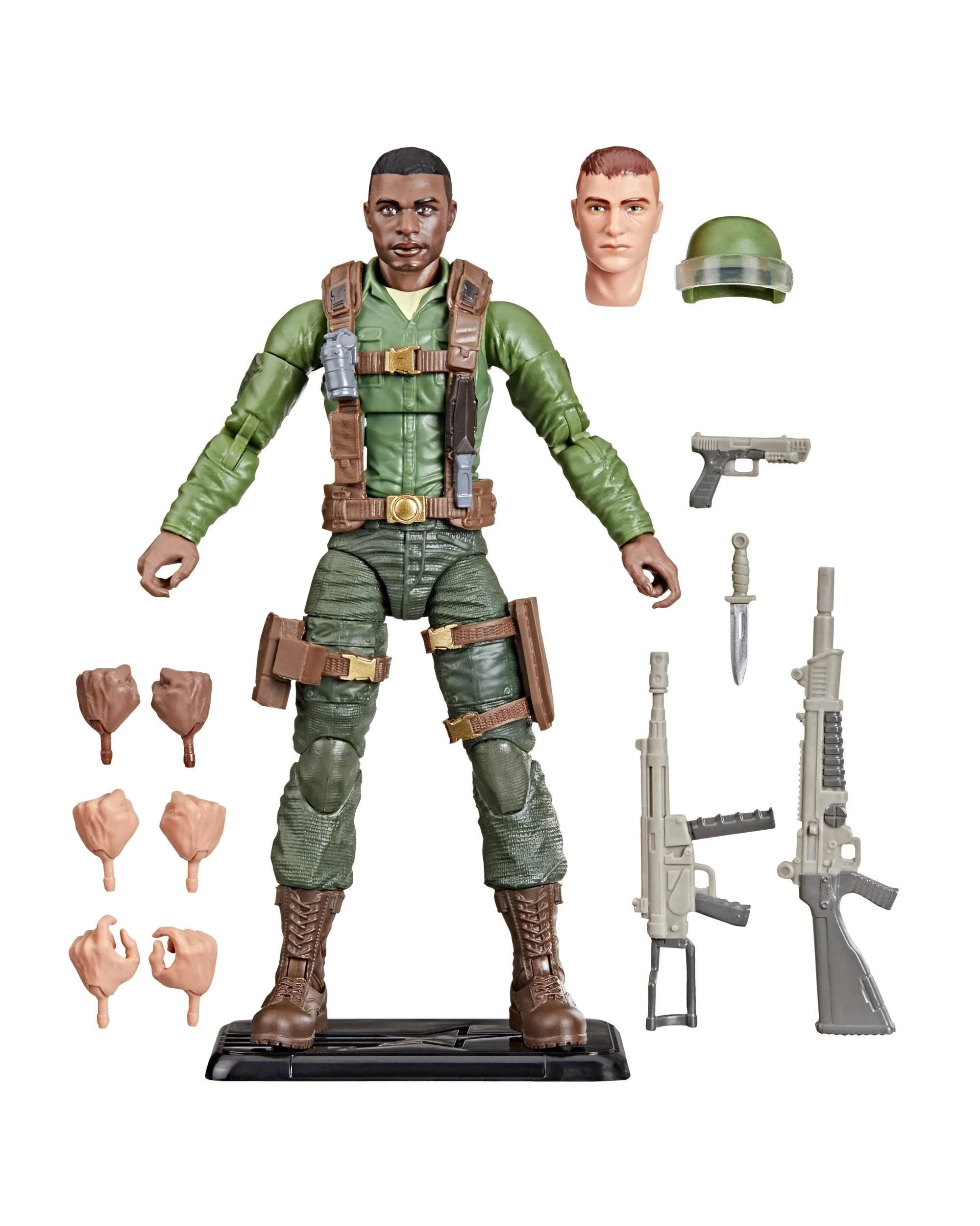 4 G.I. Joe Classified Series: Retro Cardback G.I. Joe Trooper Action Figure, 4 of 10