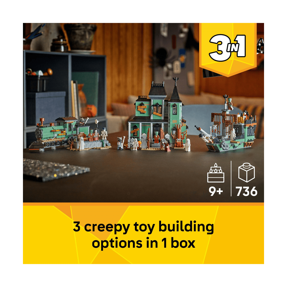 3 LEGO Creator Haunted Mansion 31167, 3 of 10