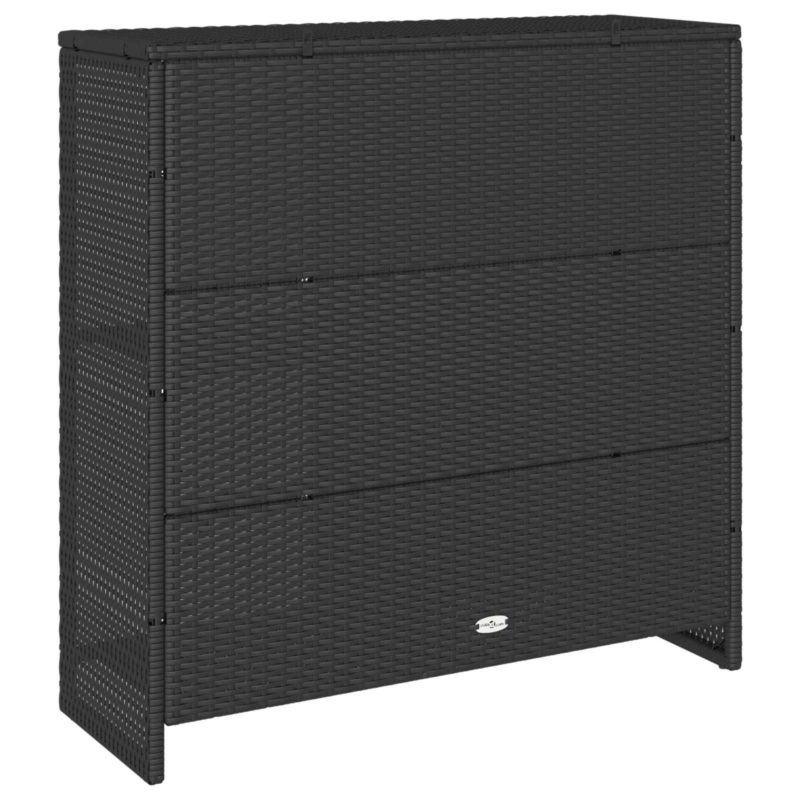 7 vidaXL Modern Storage Cabinet Durable - Black, 7 of 10