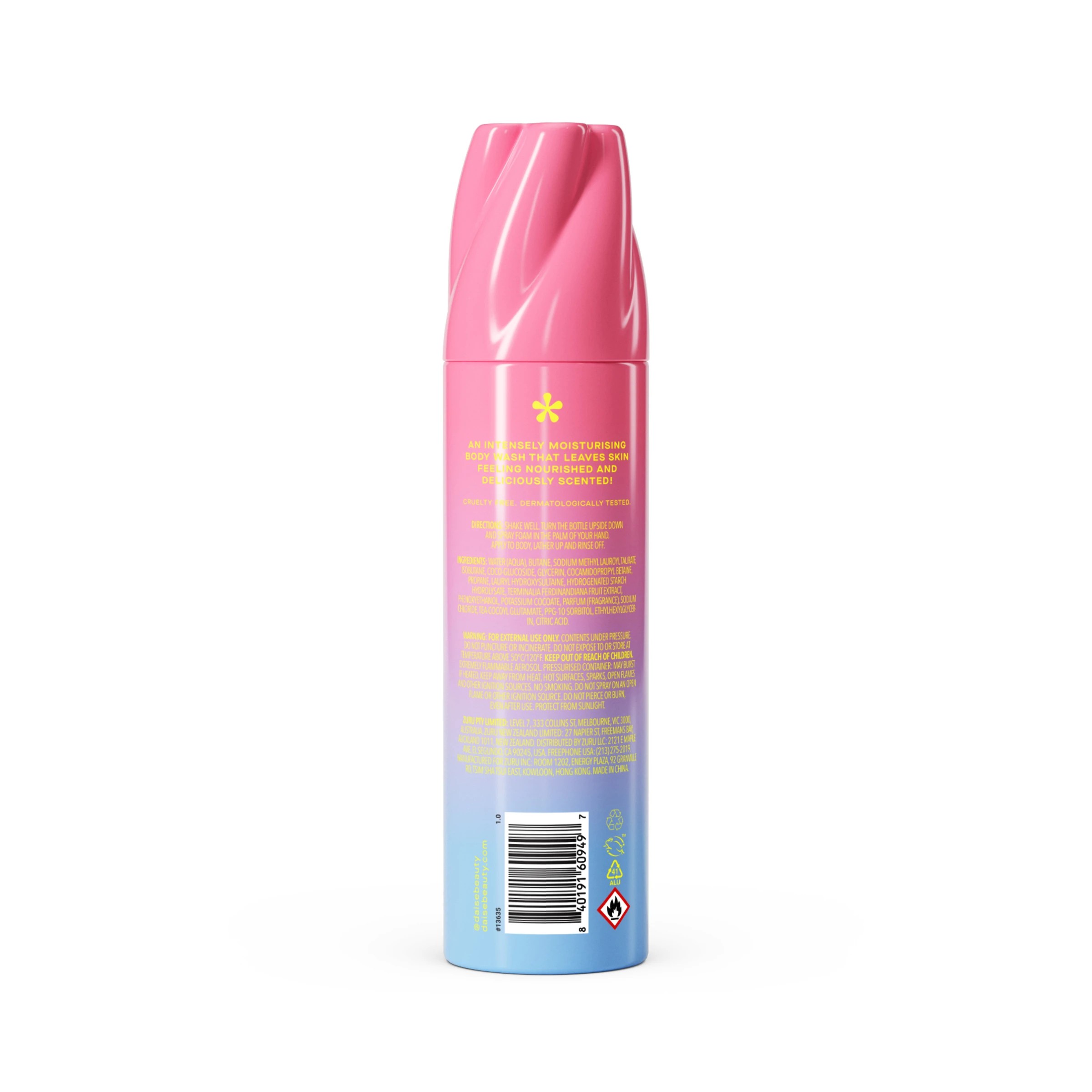 2 DAISE Foaming Body Wash 250g - Pomegranate Whip, 2 of 9