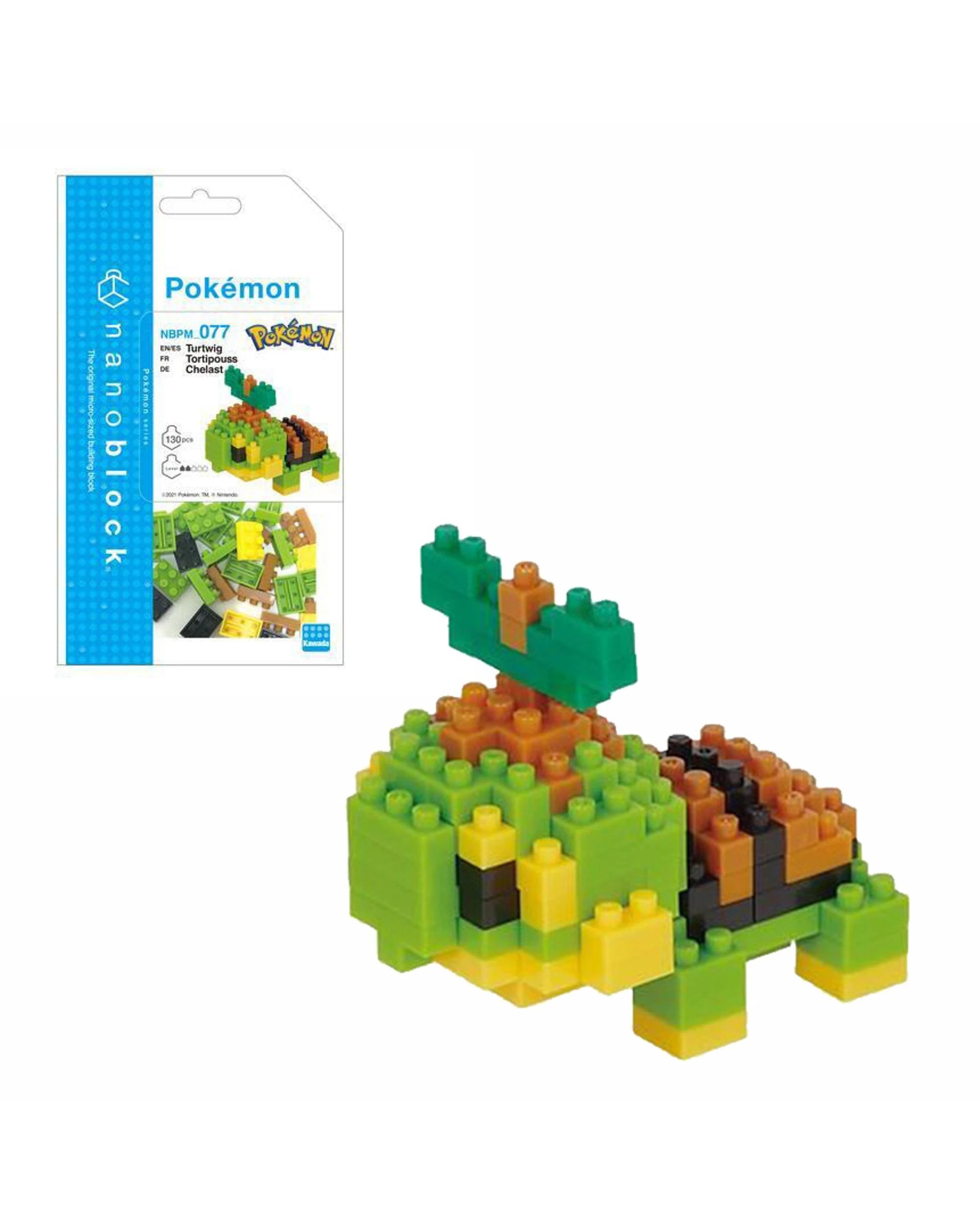 1 Nanoblock Pokemon Turtwig, 1 of 3