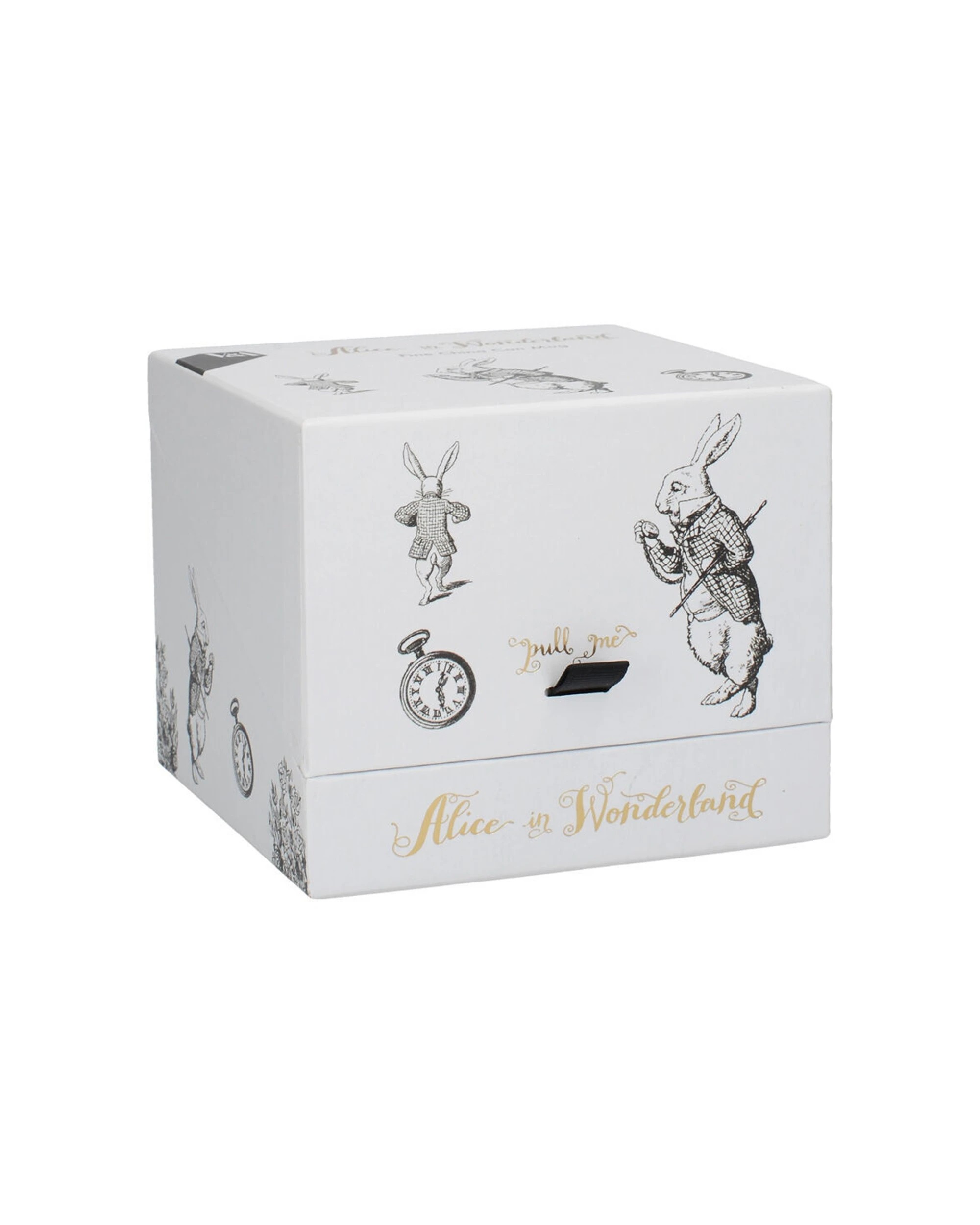 6 Mikasa 2PK V&A  Alice In Wonderland Coffee Drinking Mug Fine China Set 350mL - Rabbit - White, 6 of 7