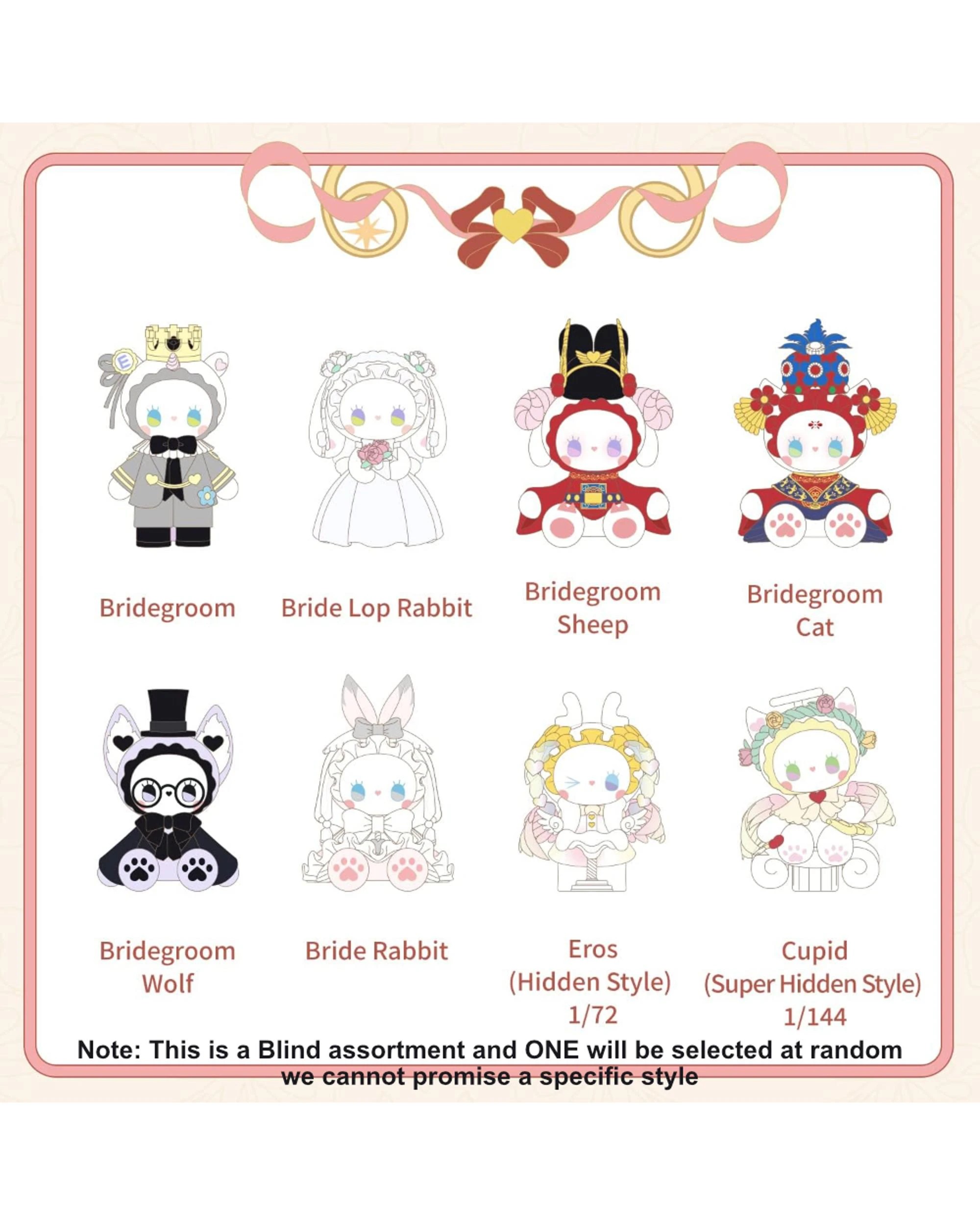 2 Lucky Emma Emma Secret Forest Emma's Wedding Party Blind Box, 2 of 3