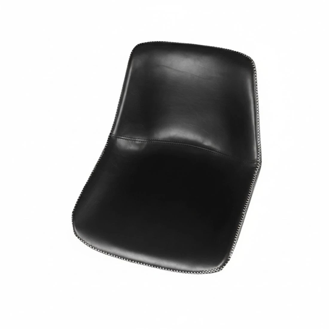 5 Artiss 4x Bar Stools Leather Padded Metal Legs - Black, 5 of 5