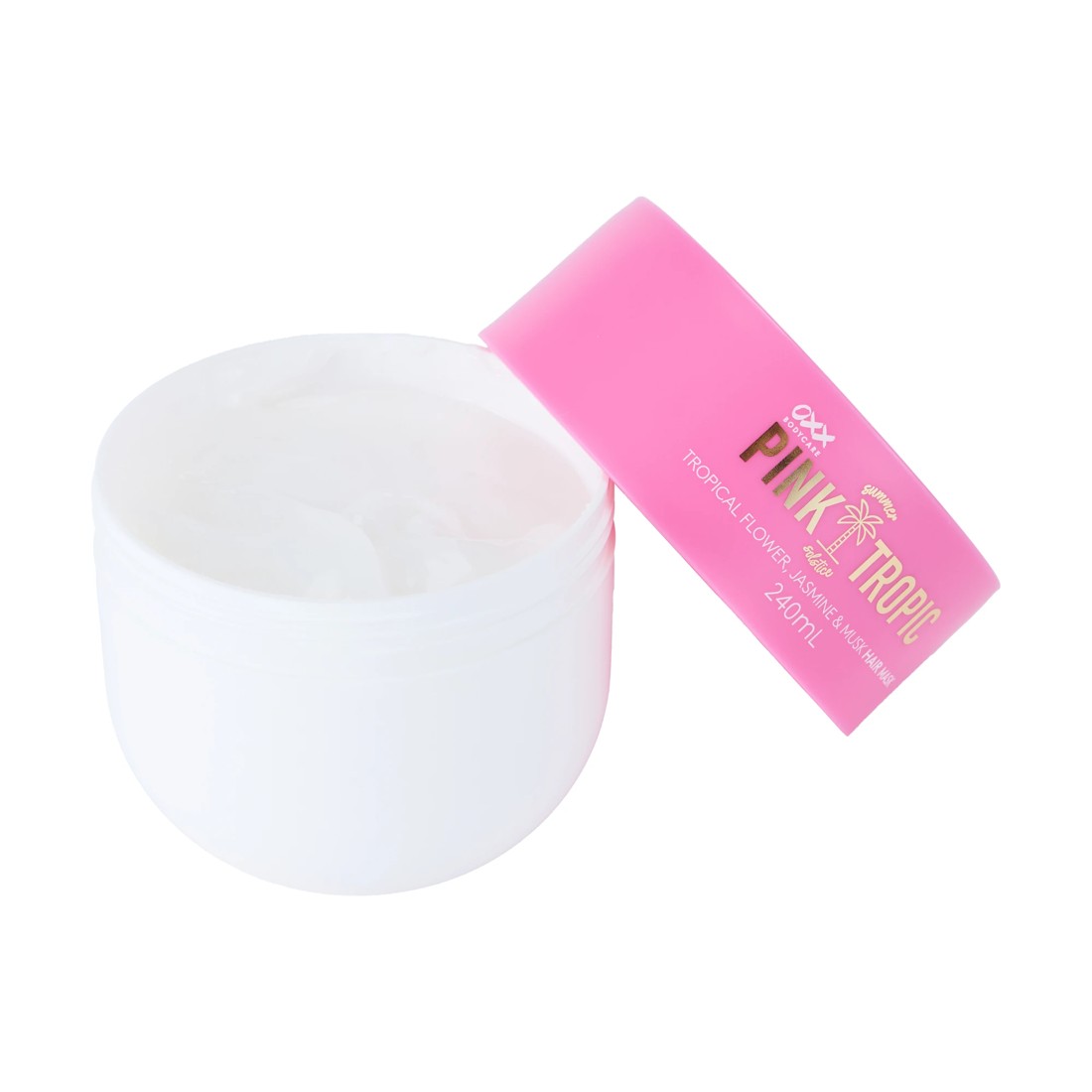 3 OXX Bodycare Pink Tropic Summer Solstice Hair Mask 240ml - Tropical Flower, Jasmine and Musk, 3 of 6