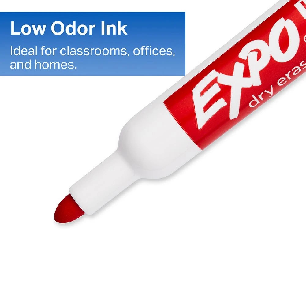 4 Expo Whiteboard Markers Bullet Tip 16 Pack Assorted, 4 of 10