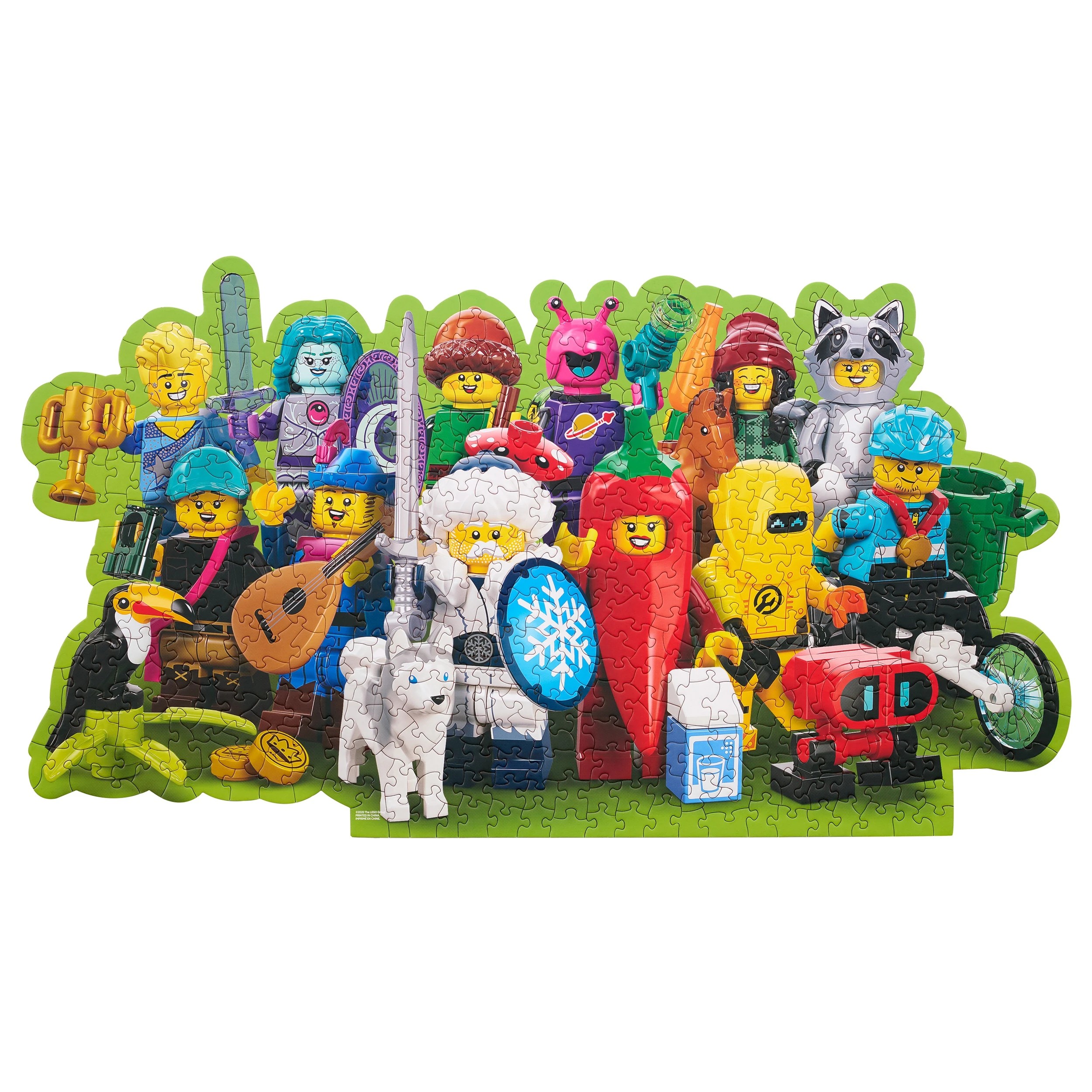 6 Lego Minifig Puzzle 500 Piece - Multi, 6 of 8