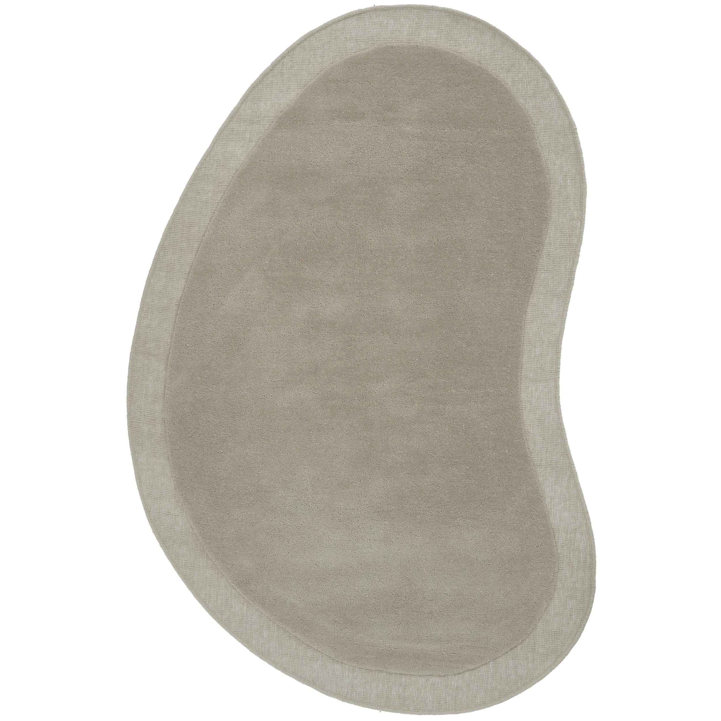 1 Common Ground Rugs Calista Latte 320x230cm - Extra Large NZ Wool Shapped Rug - Beige, 1 of 7