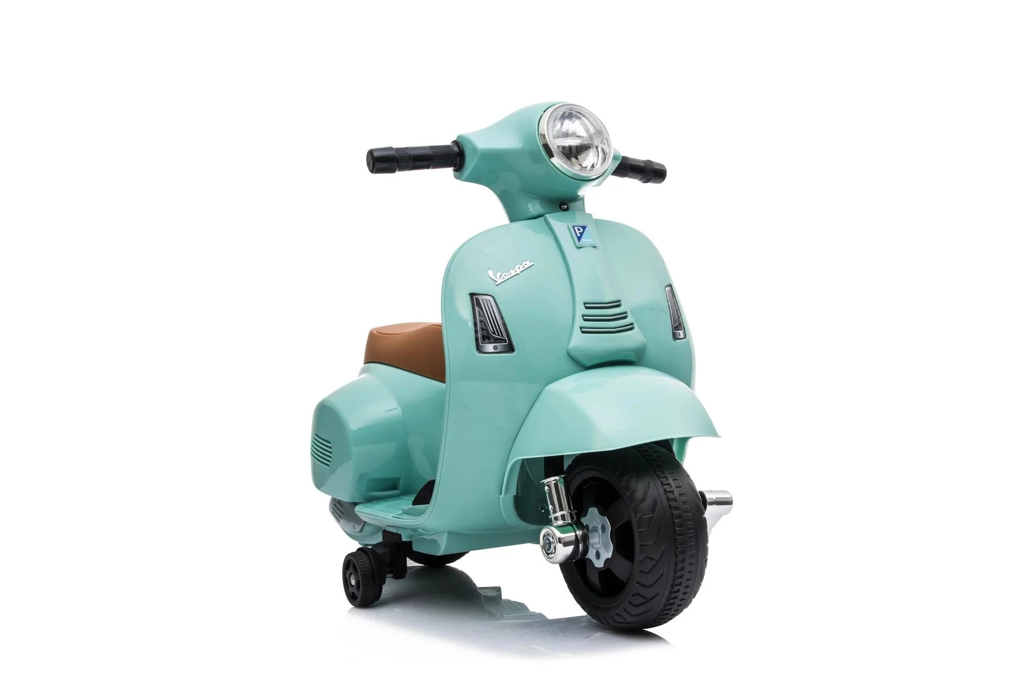 6 Mini Vespa GTS Super 6V Motorised Ride On - Mint - Green, 6 of 10