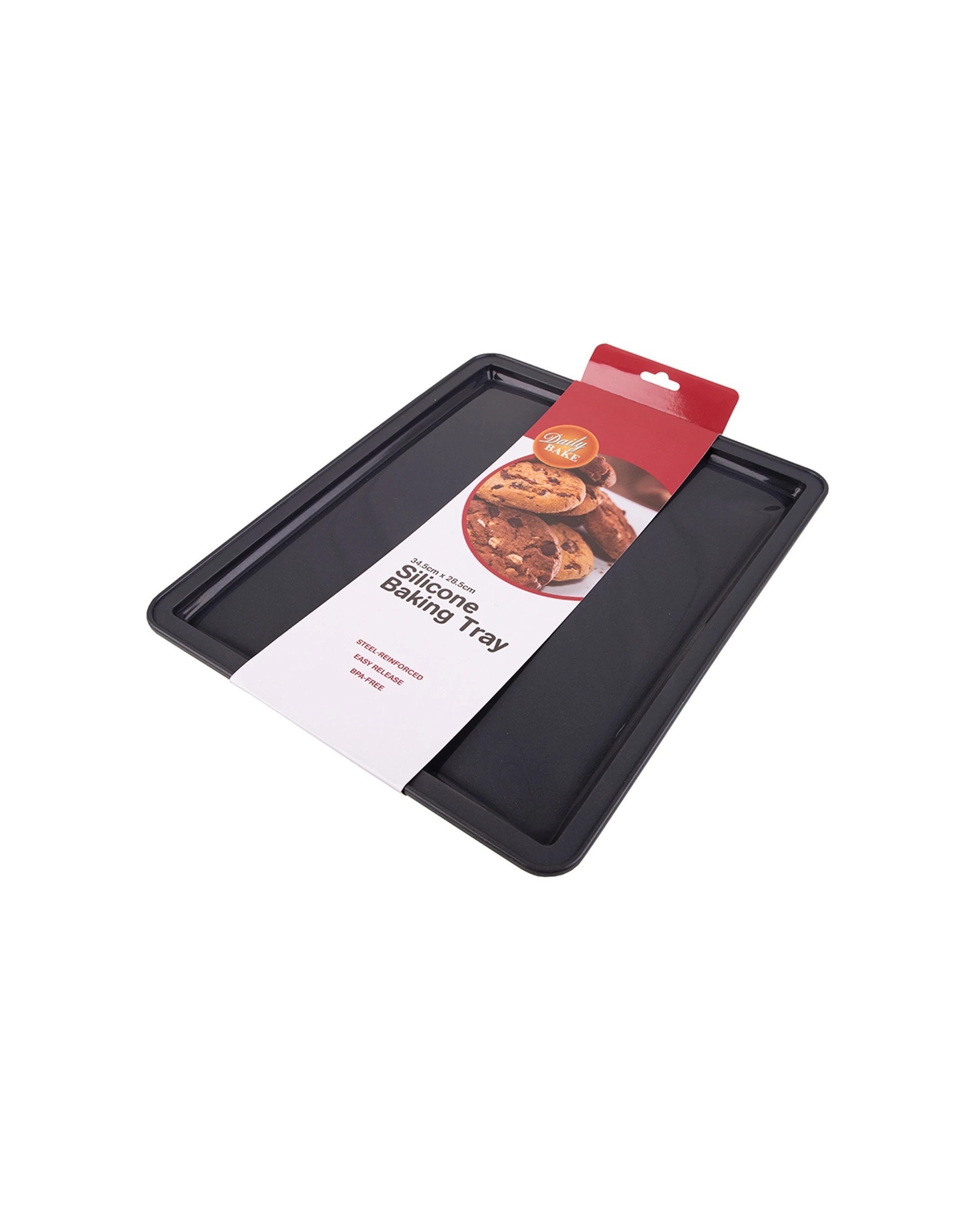 2 Daily Bake Silicone Durable Baking Tray 34.5x28.5cm - Grey, 2 of 2