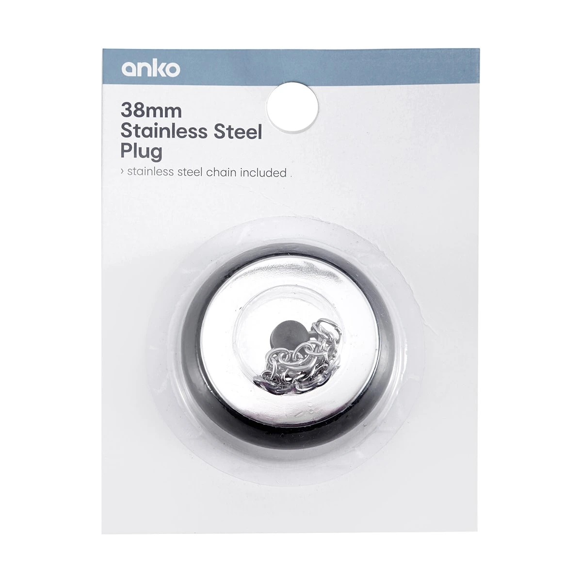 4 38mm Stainless Steel Plug, 4 of 4