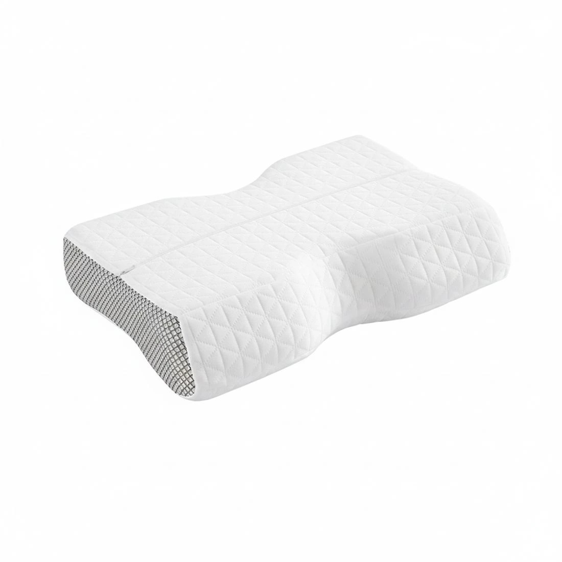 4 Giselle Memory Foam Pillow Contour Neck - White, 4 of 5