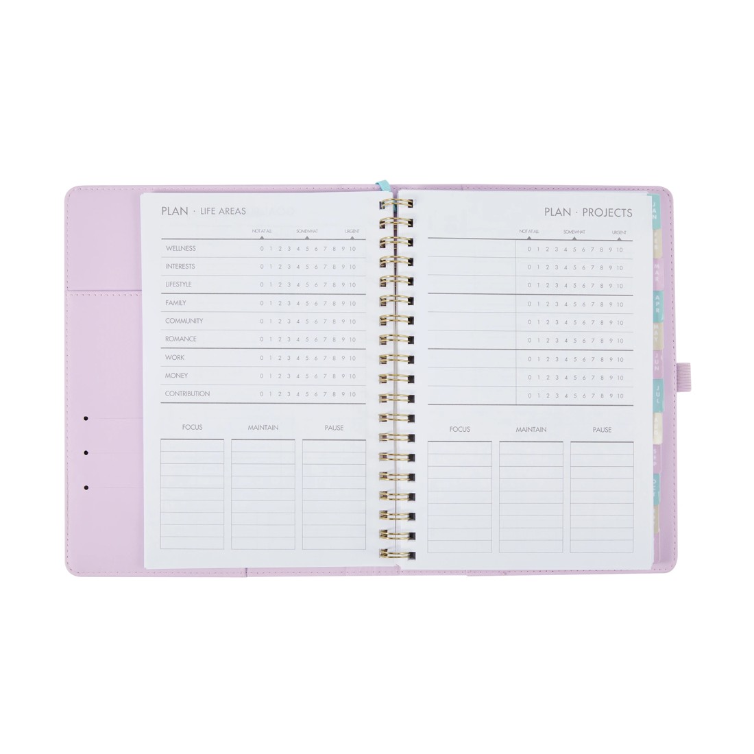 6 2026 Weekly Planner - Lilac, 6 of 8