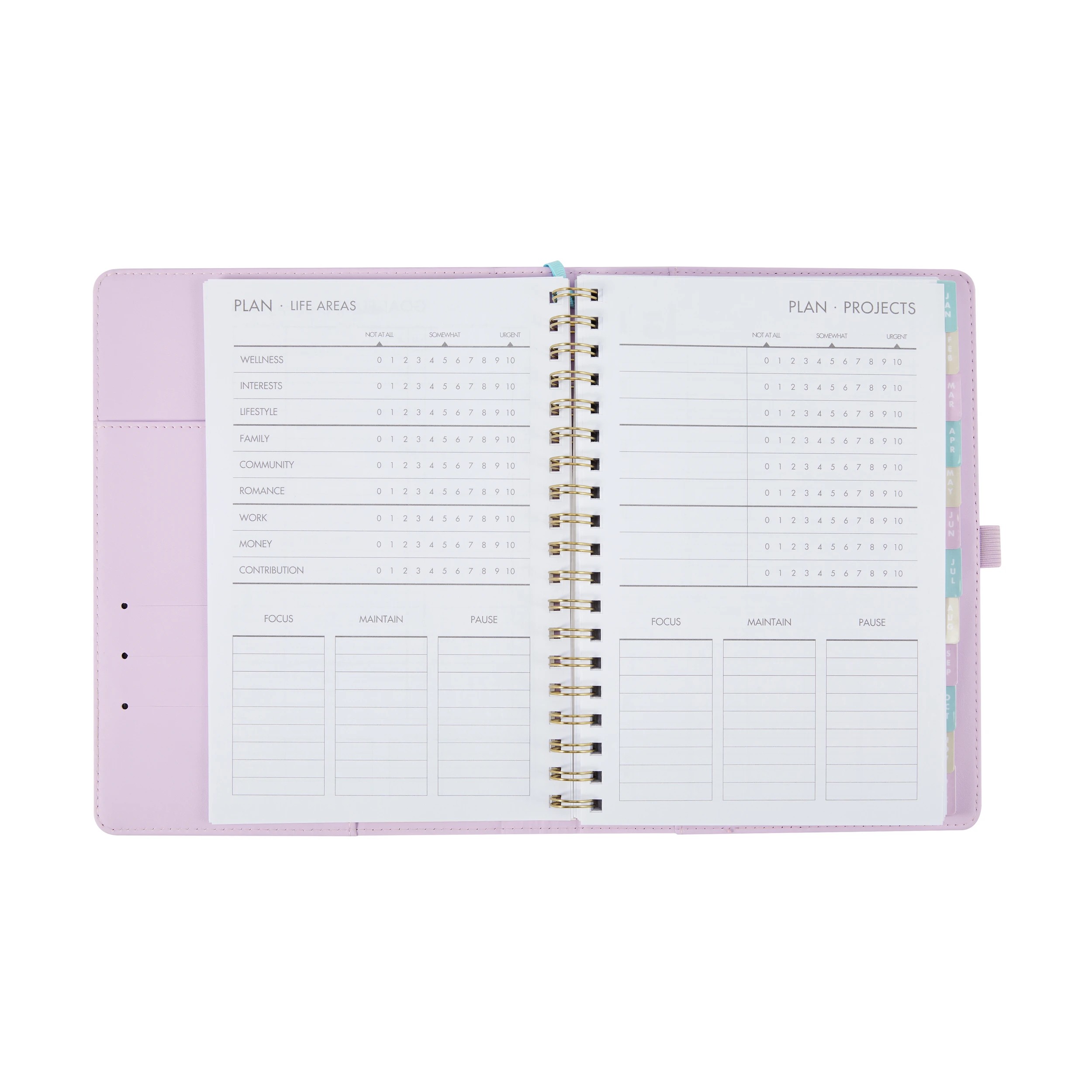 6 2026 Weekly Planner - Lilac, 6 of 8