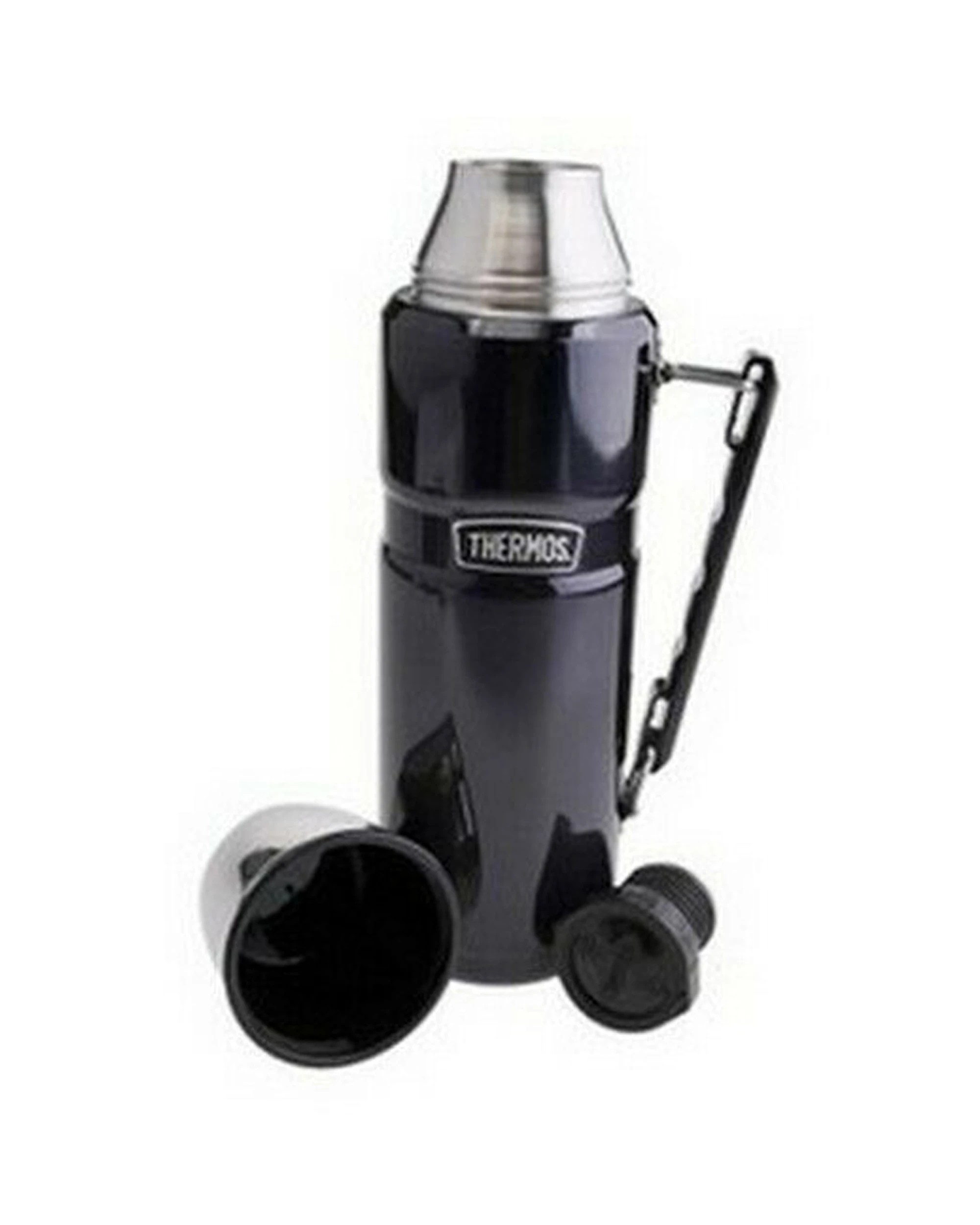 2 Thermos 1.2L King Stainless Steel Vacuum Insulated Double Walled Beverage Bottle - Blue, 2 of 5