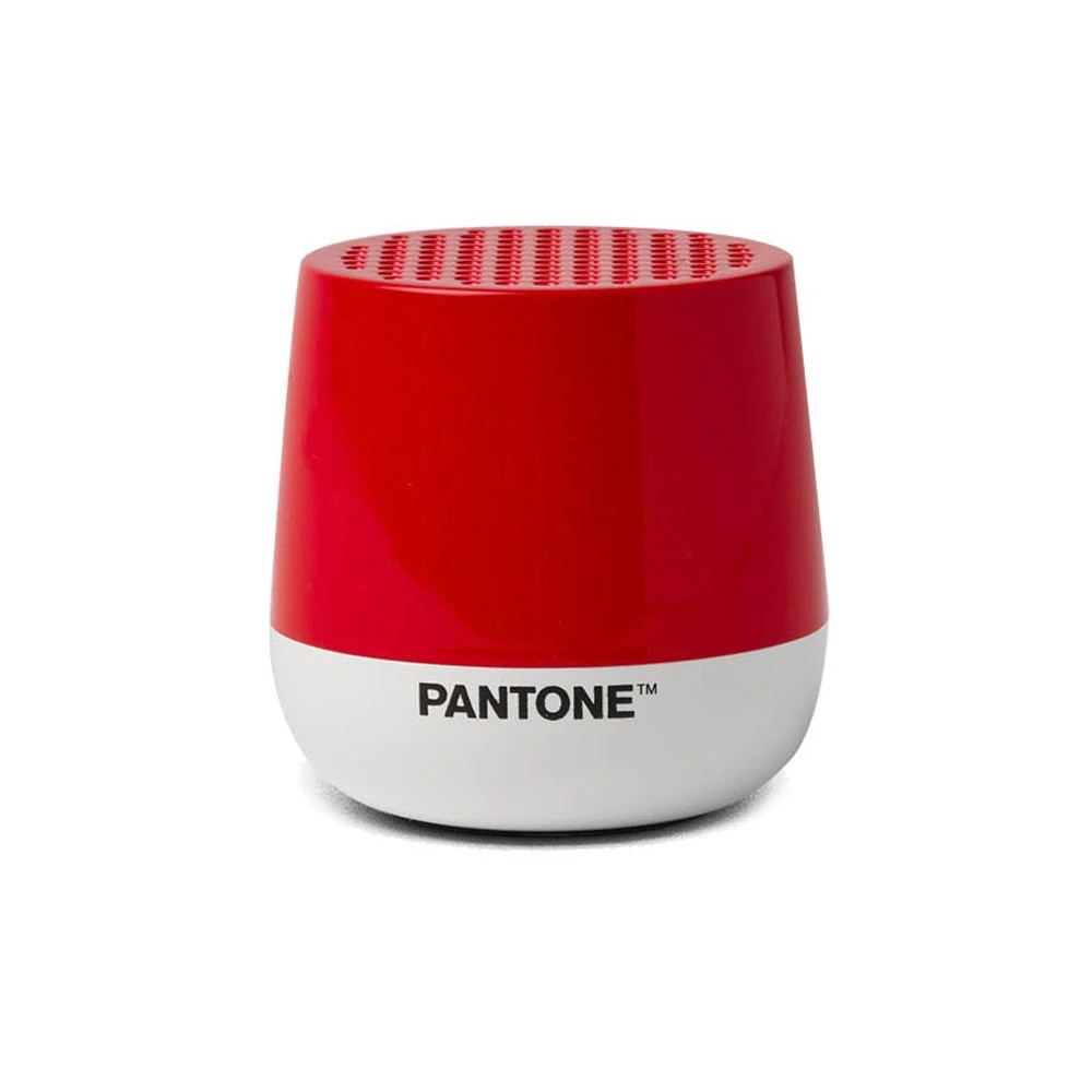 1 Lexon Mino+ Mini Bluetooth Speaker PANTONE - Red, 1 of 4