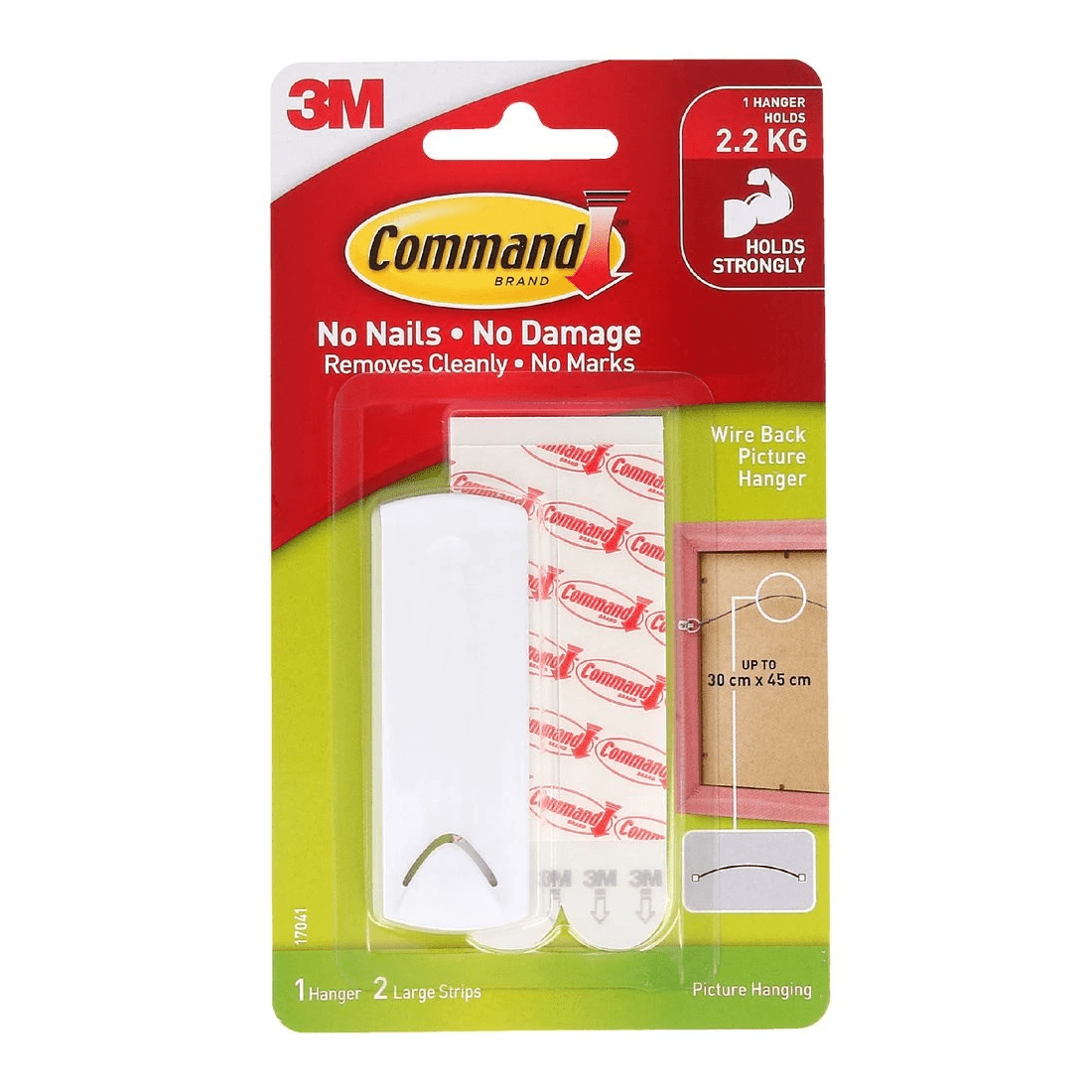 1 3M Command Wire-Backed Picture Hanging Hook, 1 of 9