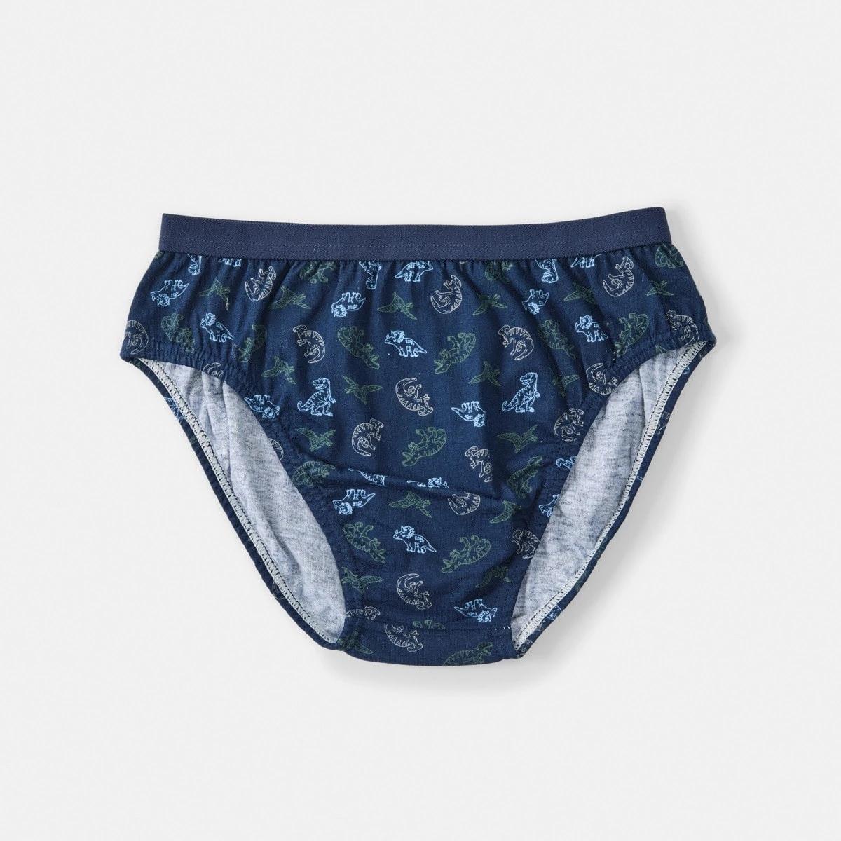 3 7 Pack Print Briefs DINOS, 3 of 9
