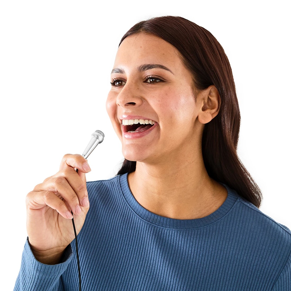 1 Mini Microphone - Silver Look, 1 of 8