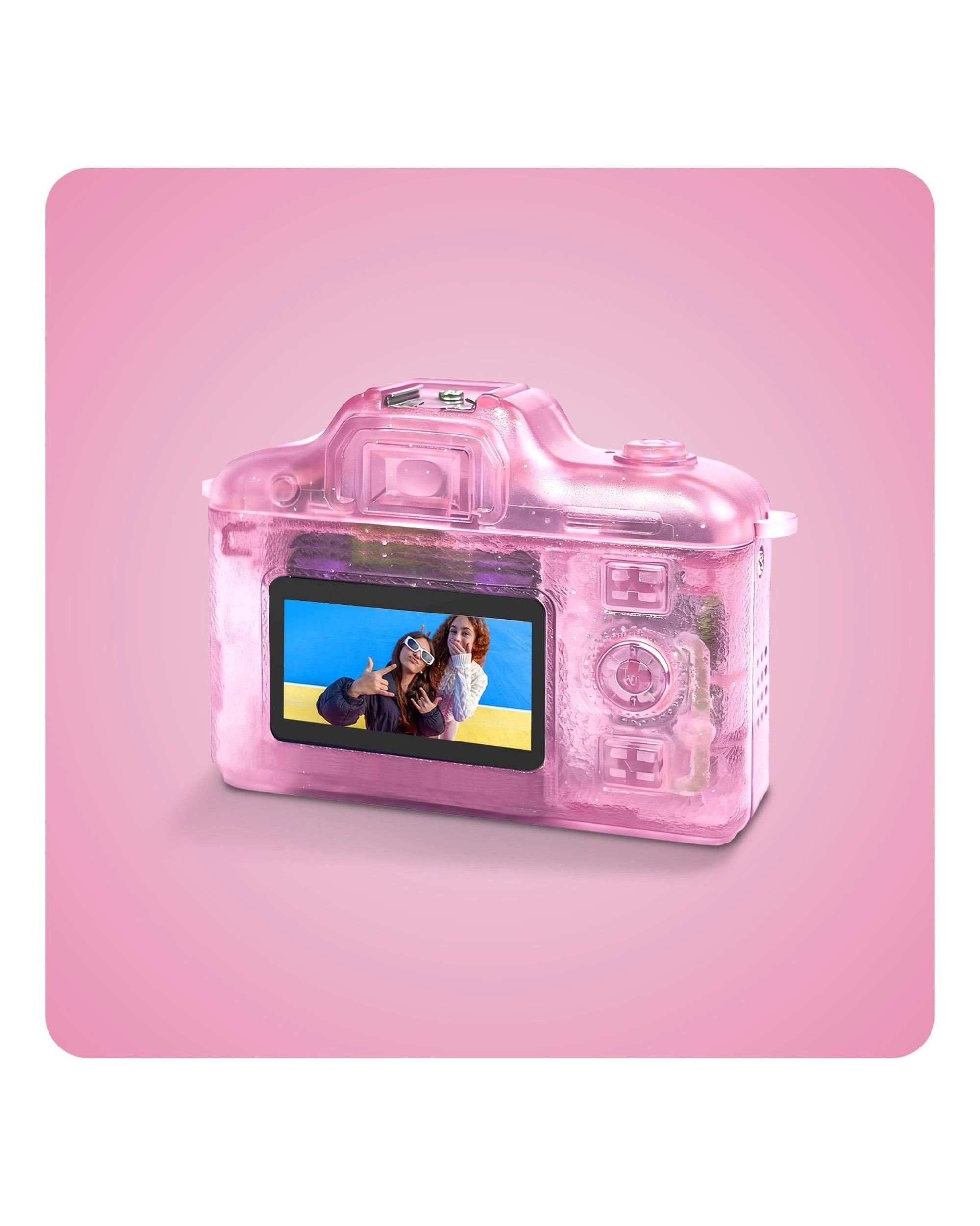 3 Powerwave SnapGo Mini Camera - Flamingo Pink, 3 of 10