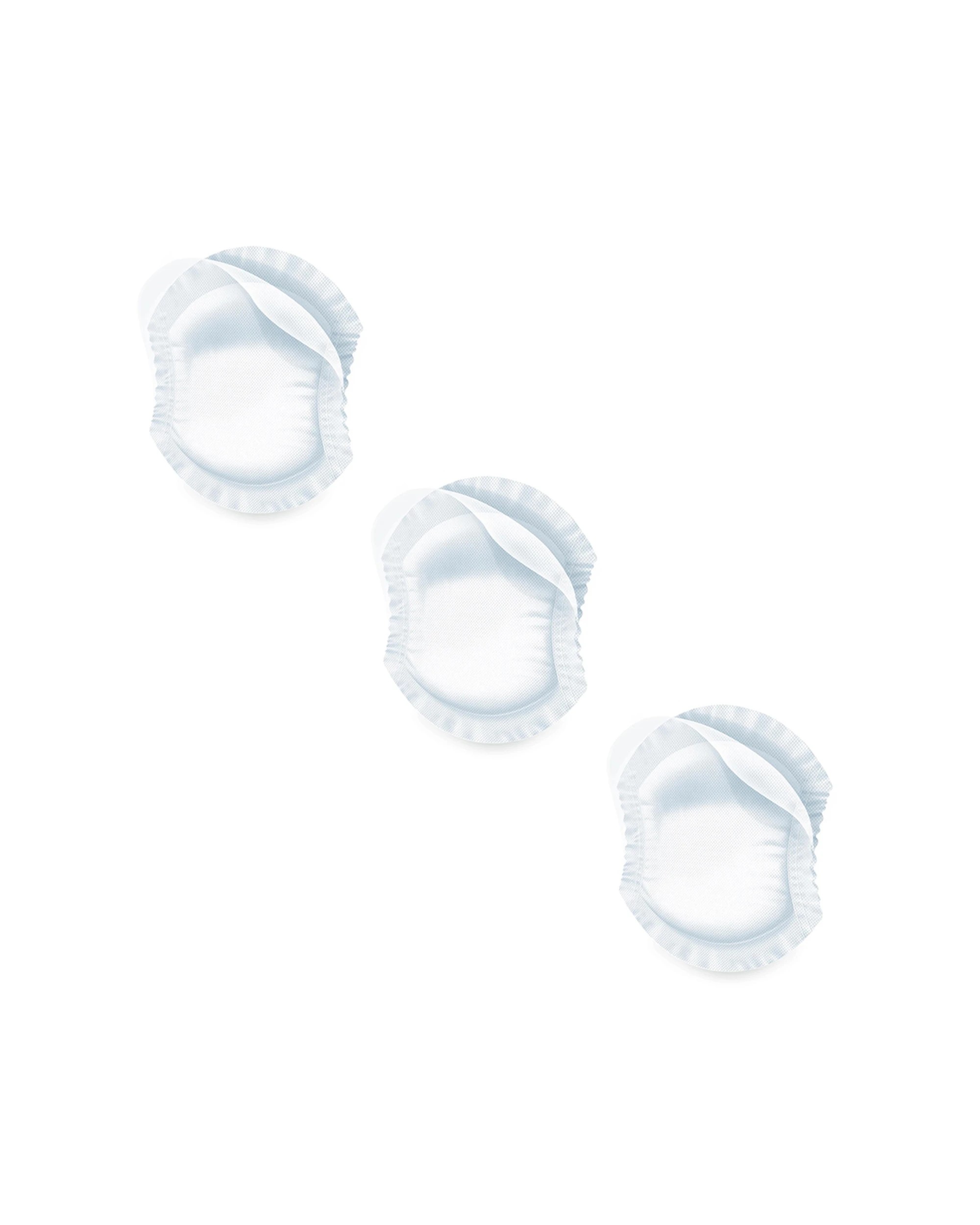 1 Chicco 3x 30pc Nursing Antibacterial Breast Pads Maximum Safety Comfort Feeding - Multi, 1 of 2