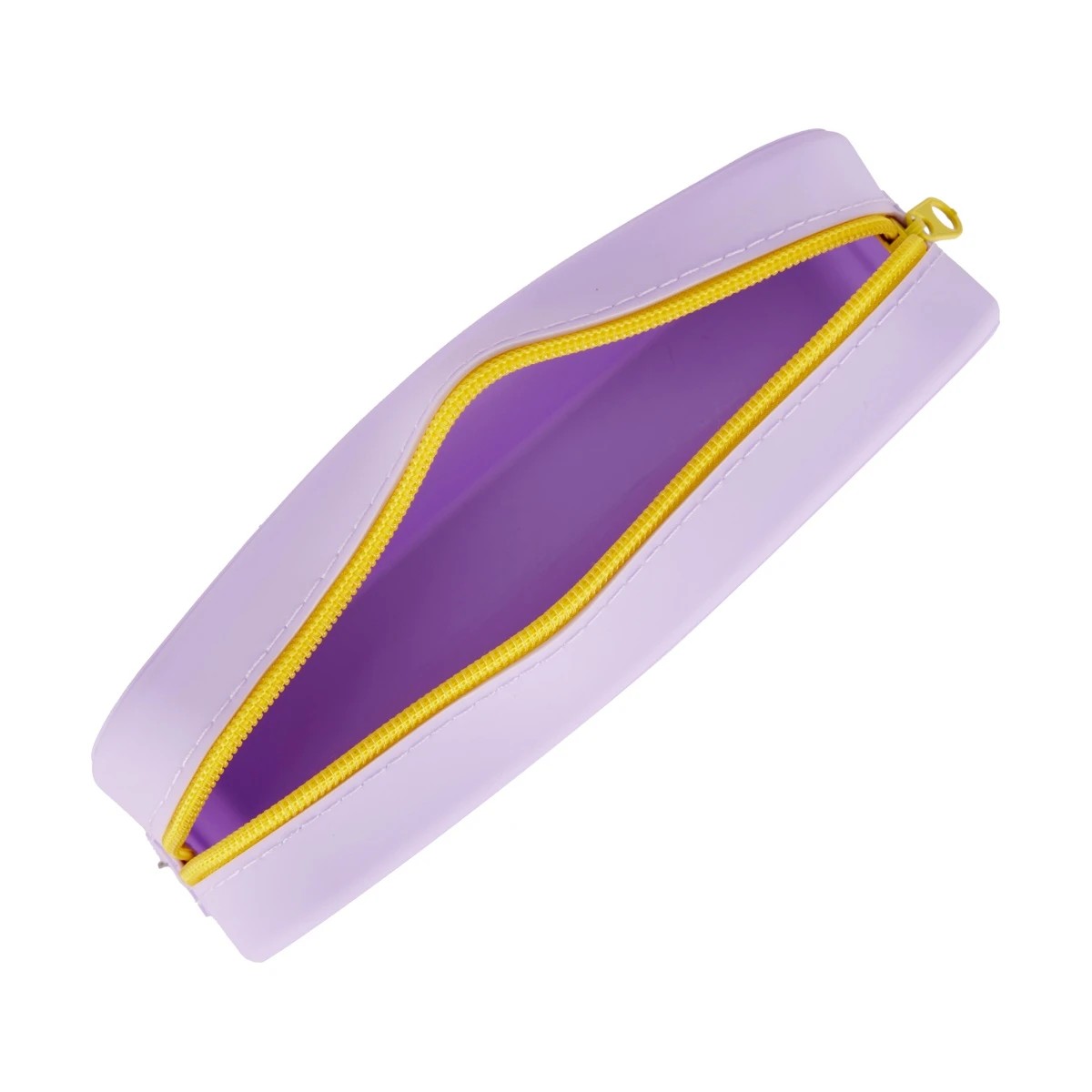 6 Silicone Barrel Pencil Case - Lilac, 6 of 8
