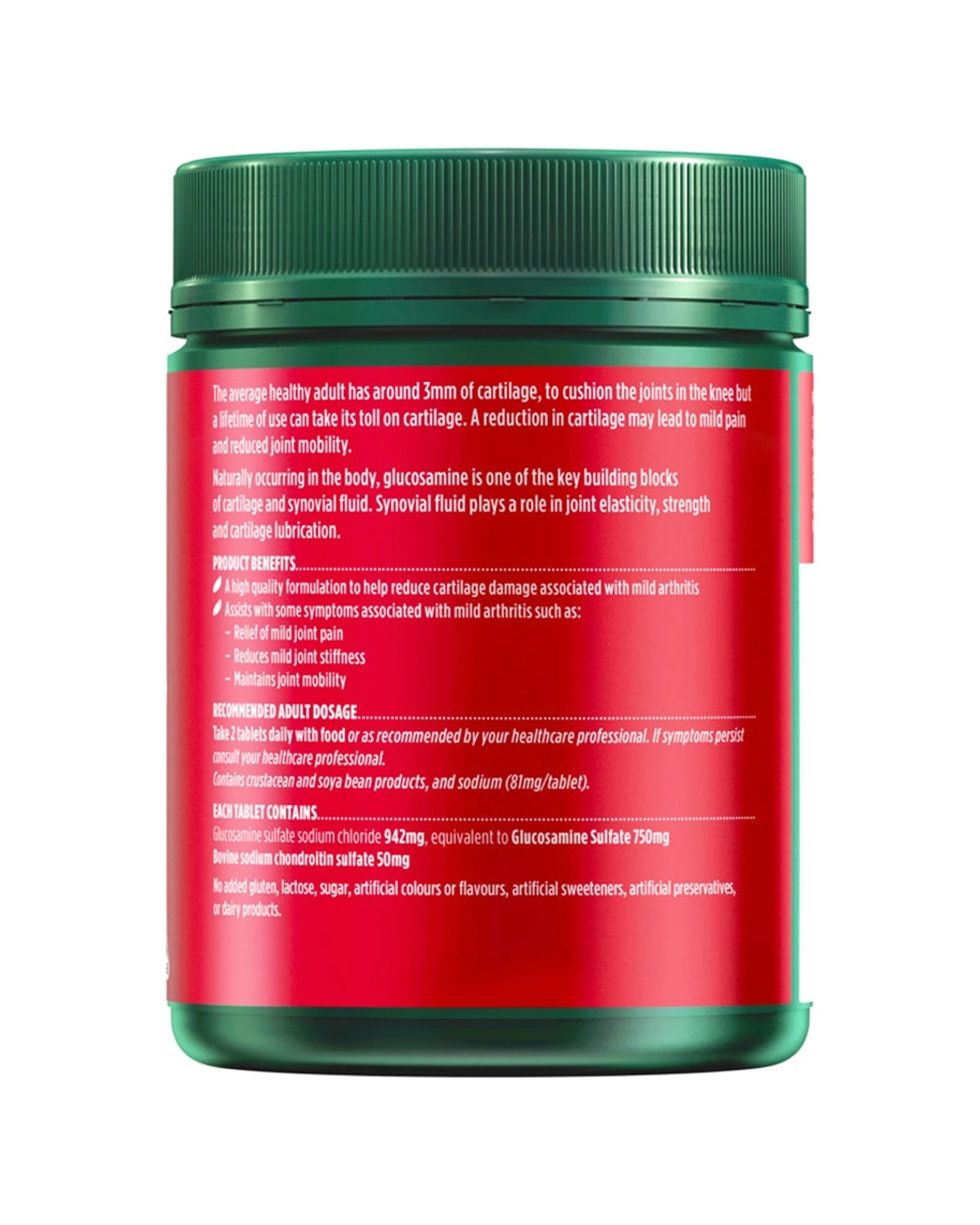 3 Nature's Own Glucosamine Sulfate With Chondroitin Tablets Supplement, 3 of 7