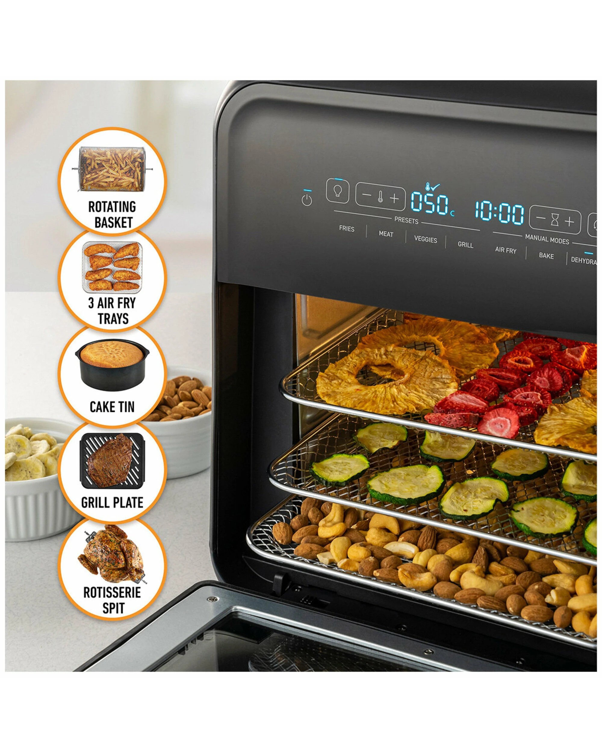 5 Sunbeam All-In-One 11L Air Fryer Oven, 5 of 5
