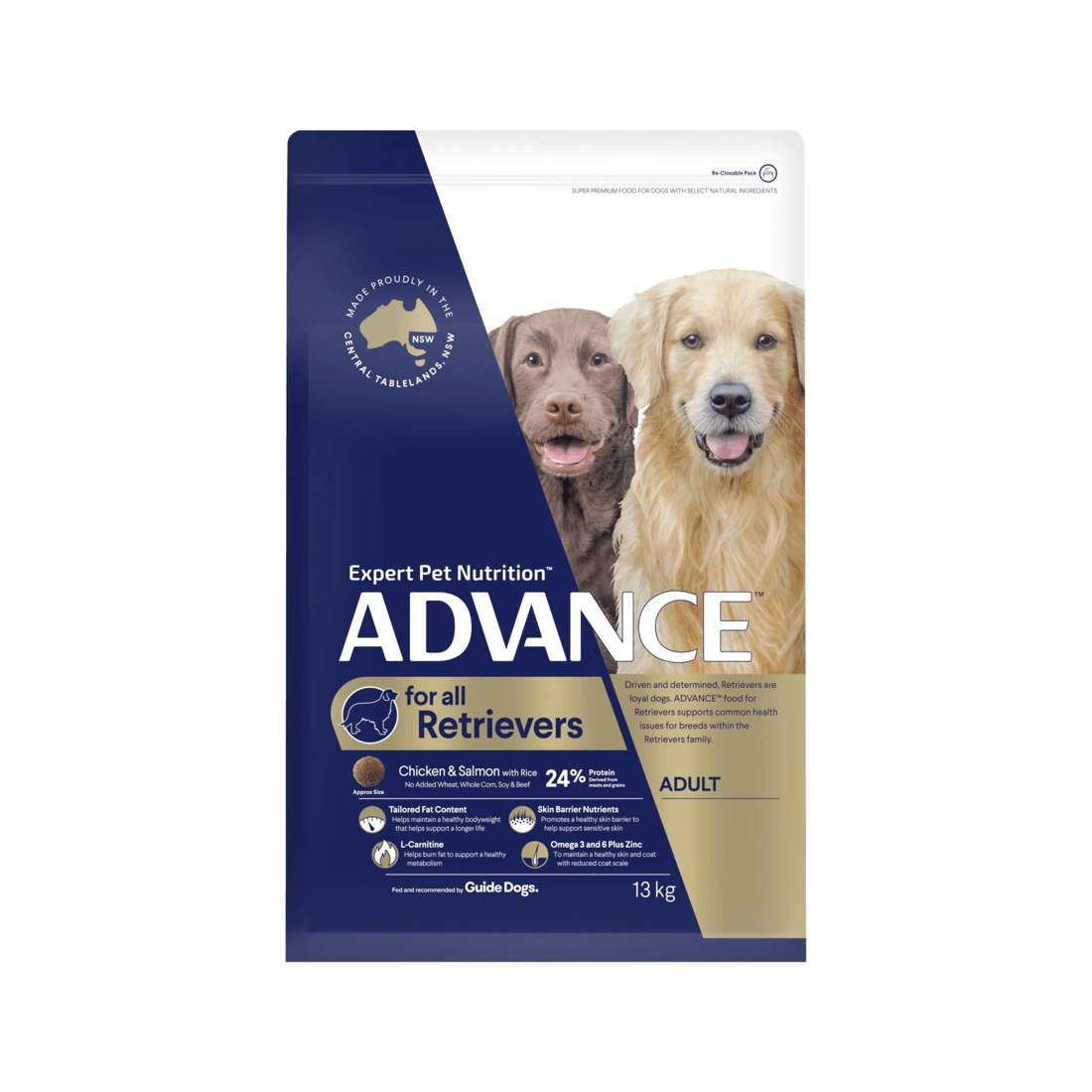 2 Advance Adult Retriever Dry Dog Food 13kg, 2 of 3