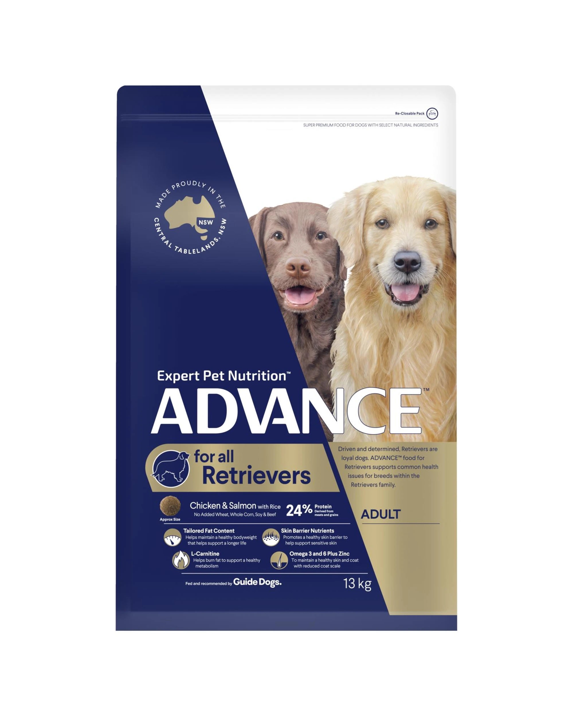 2 Advance Adult Retriever Dry Dog Food 13kg, 2 of 3