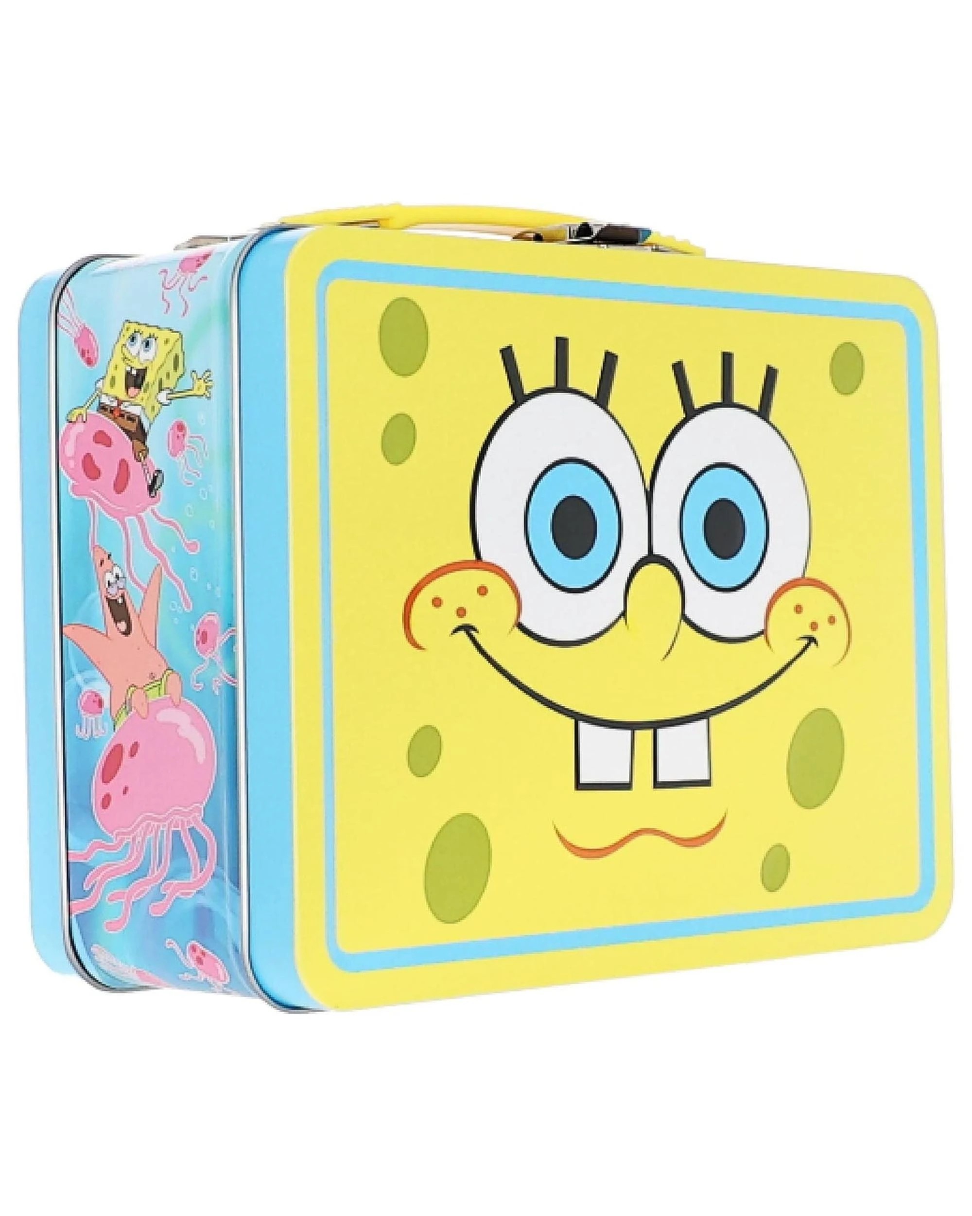 1 Aquarius Spongebob Squarepants Tin Carry All Fun Box, 1 of 4